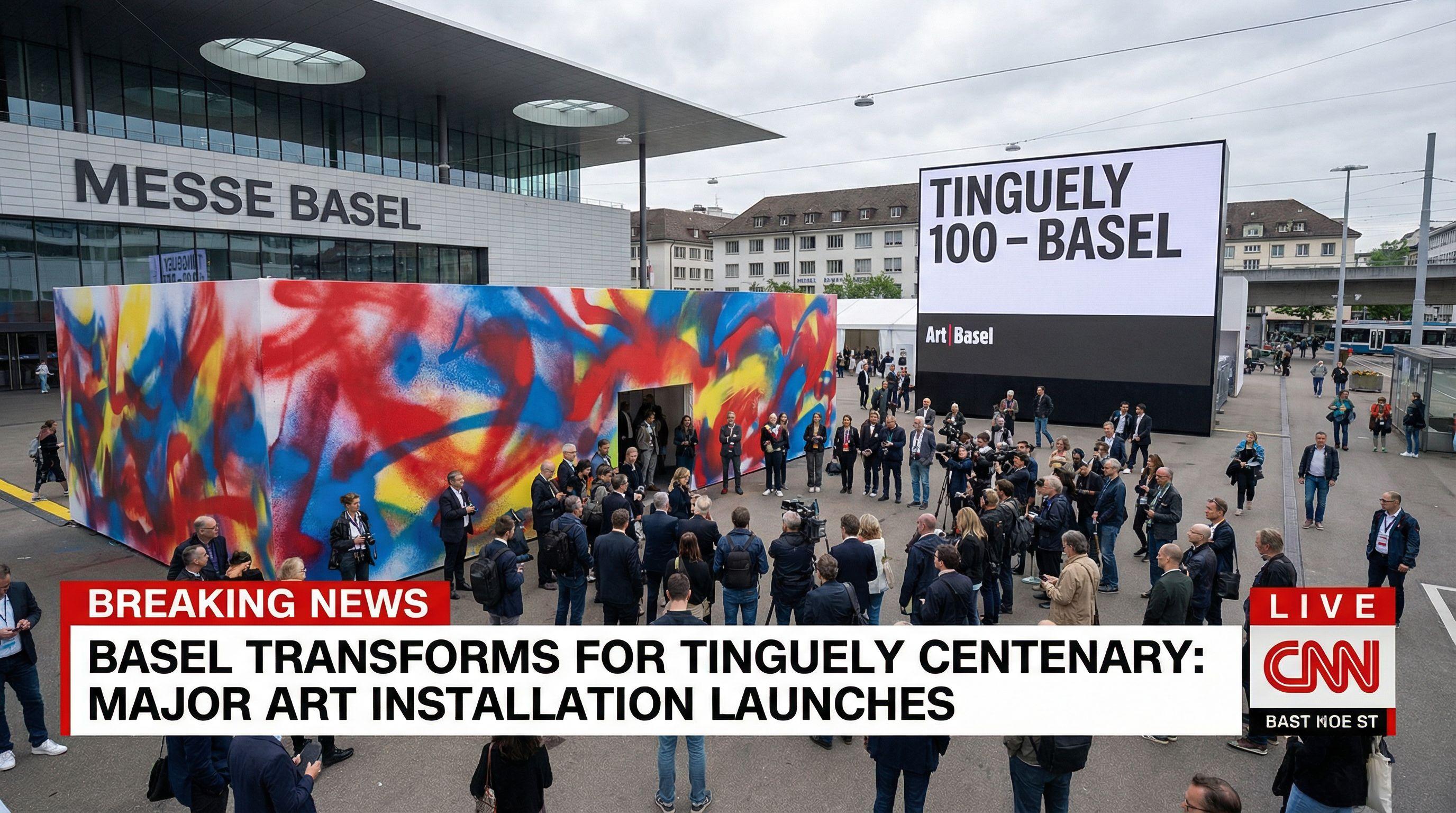 Basel Transforms for Tinguely Centenary: Major Art Installation Launches