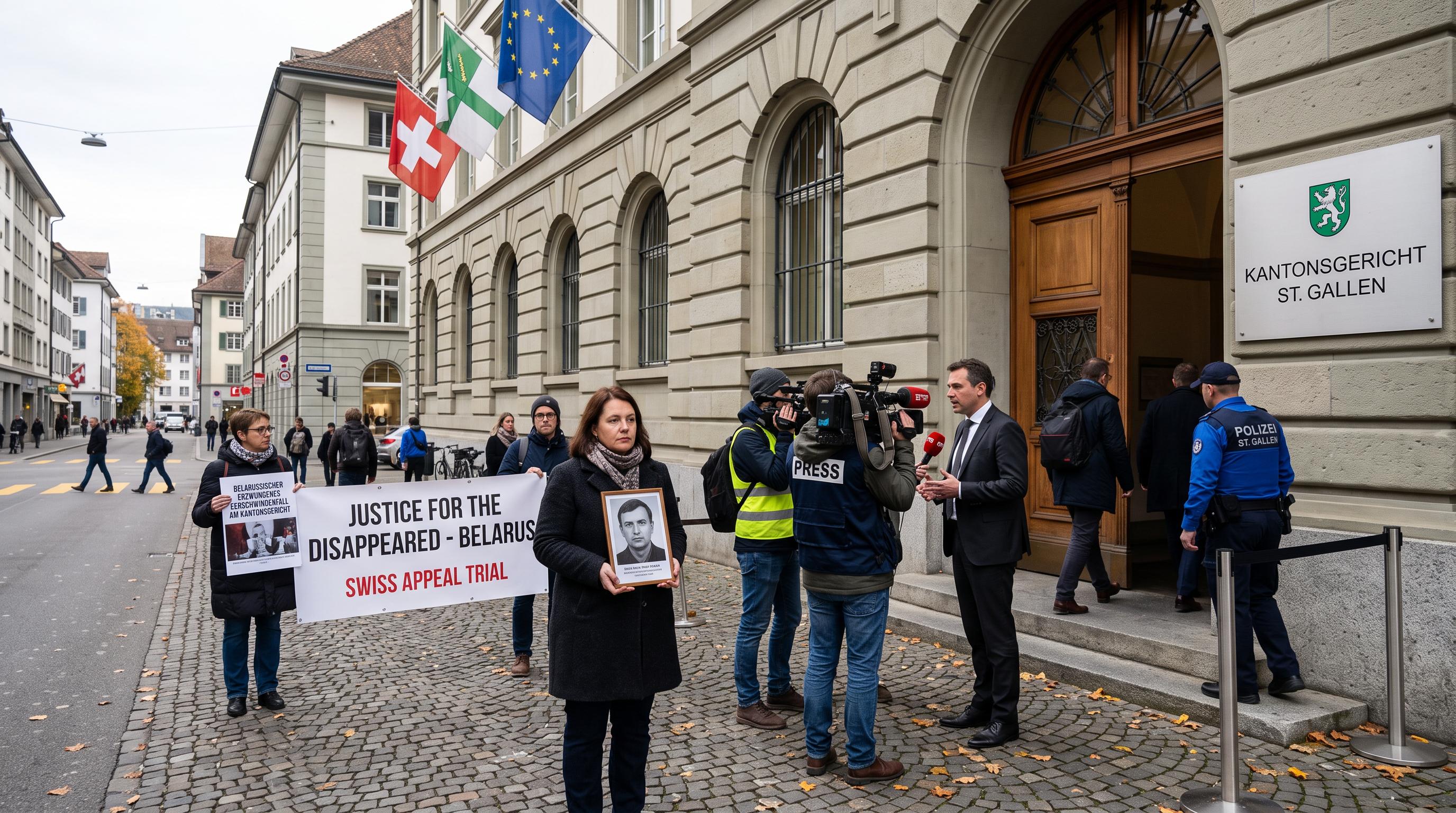 Belarusian enforced-disappearance case reaches Swiss appeal trial