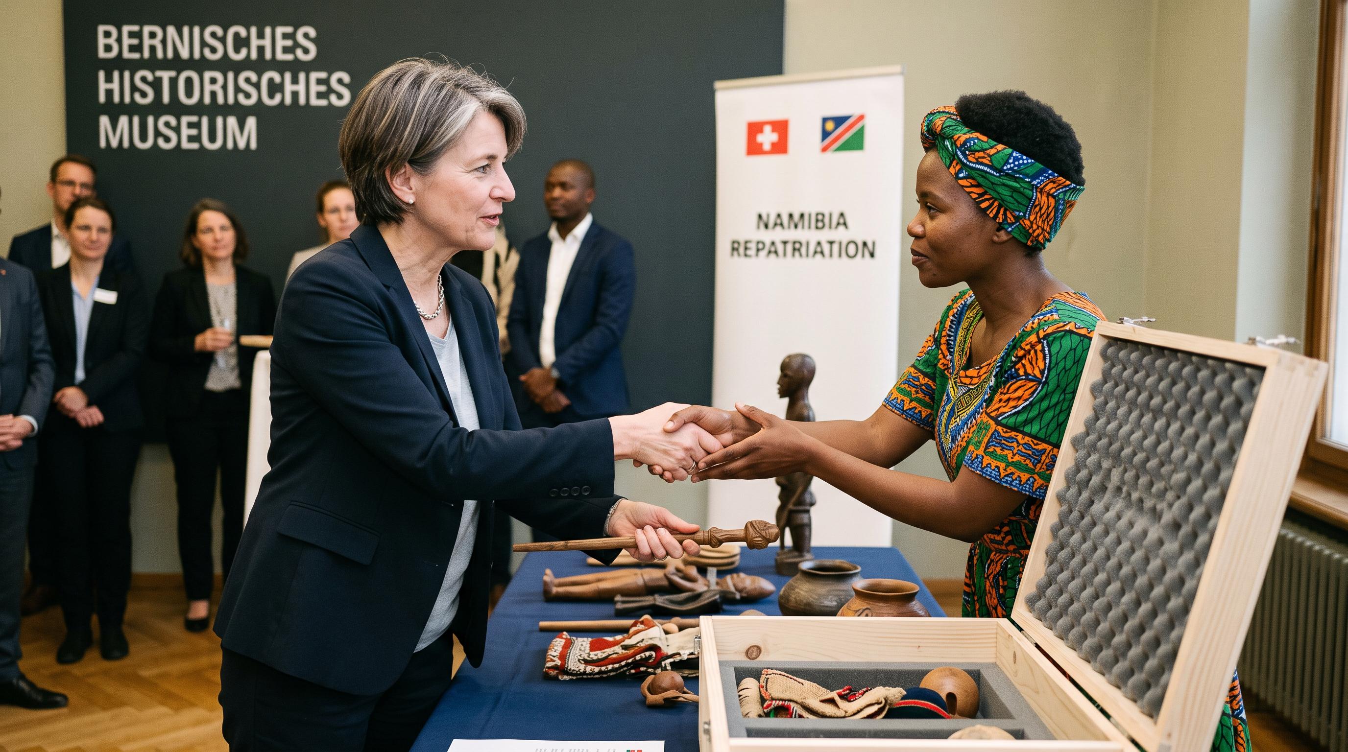 Bern museum returns colonial-era artefacts to Namibia
