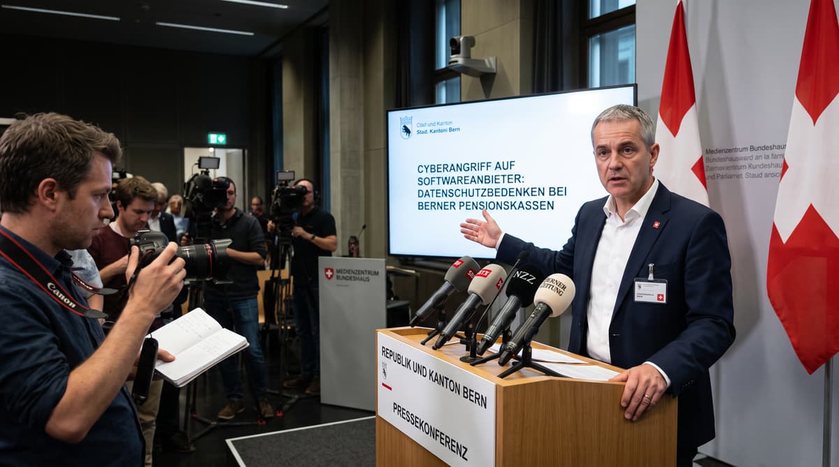 Cyberattack on Bern pension-fund software supplier raises data concerns