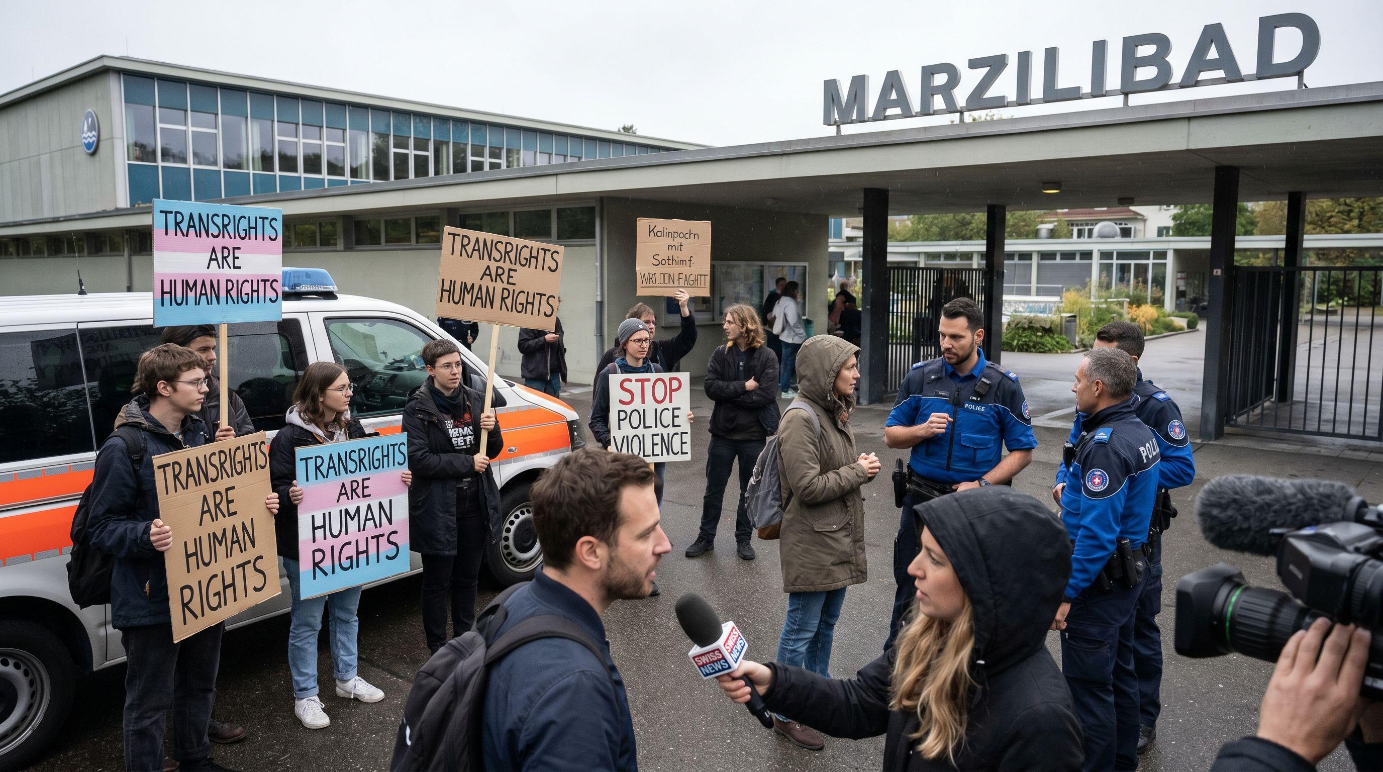 Arrest of Trans Woman at Bern Public Pool Sparks Outcry Over Police Conduct