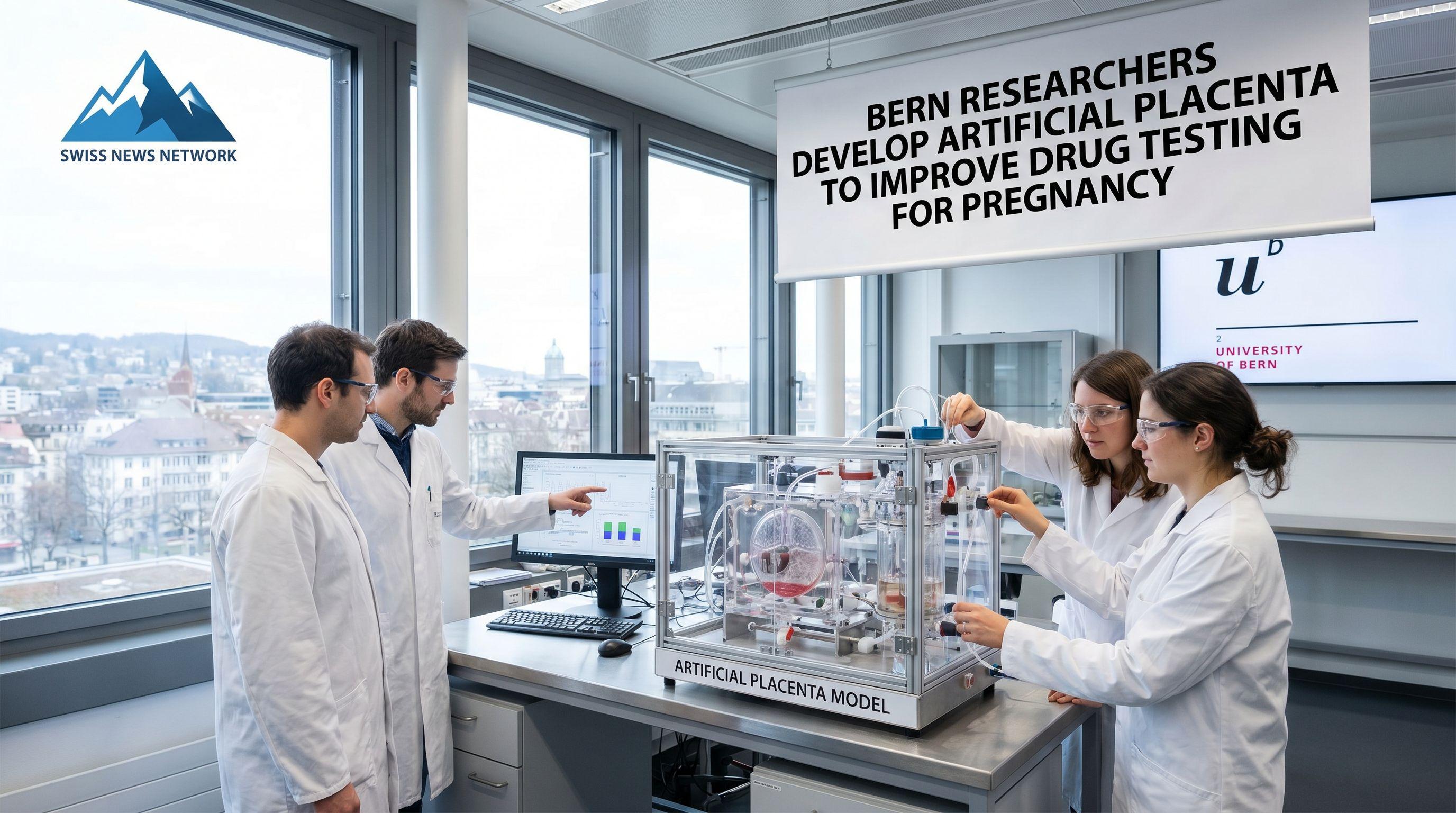 Bern Researchers Develop Artificial Placenta to Enhance Drug Safety Testing