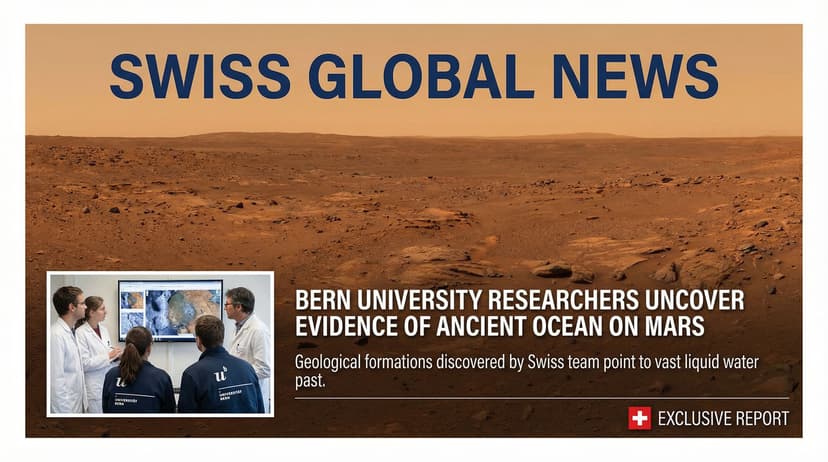Bern University Researchers Uncover Evidence of Ancient Ocean on Mars