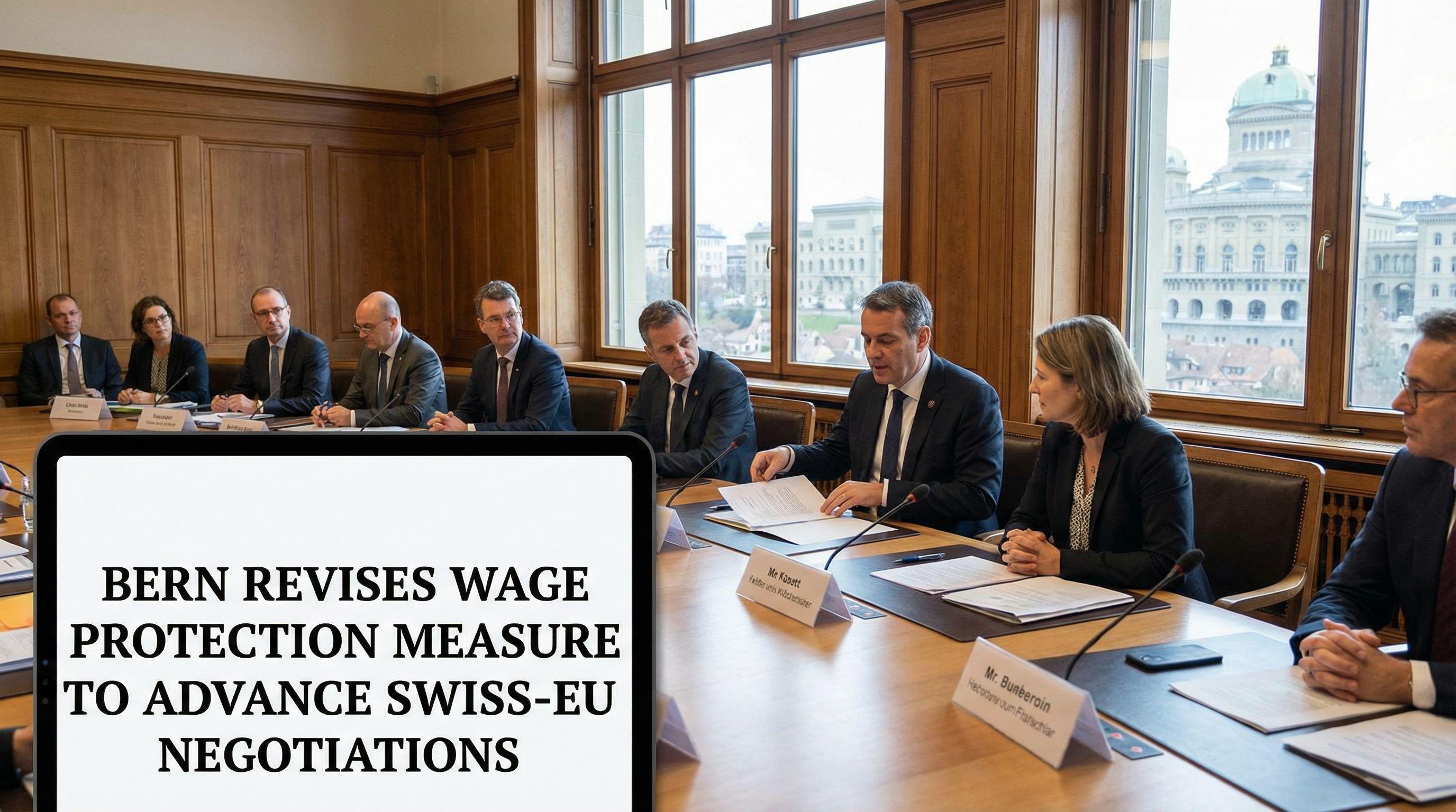 Bern Revises Wage Protection Measure to Advance Swiss-EU Negotiations