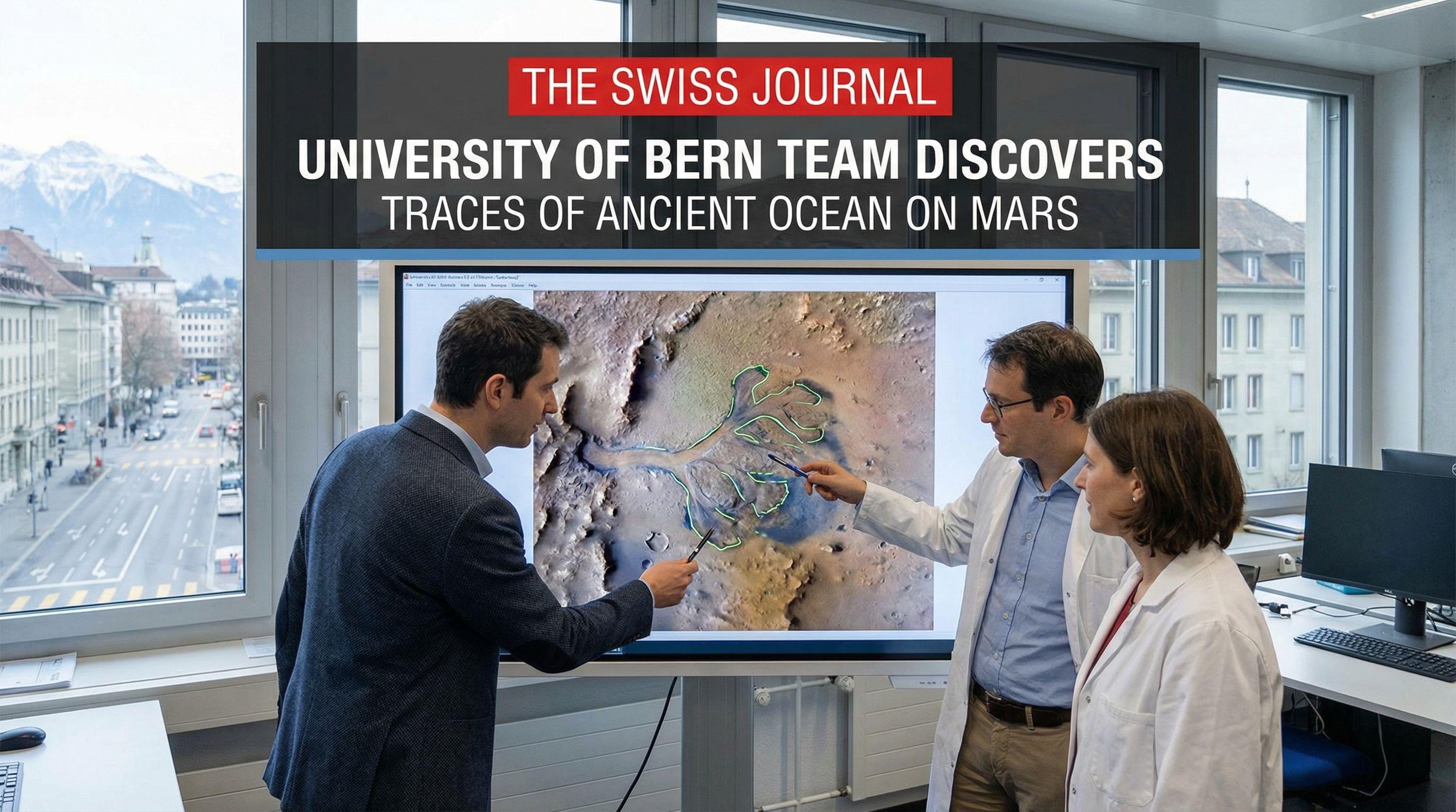 University of Bern Team Discovers Traces of Ancient Ocean on Mars