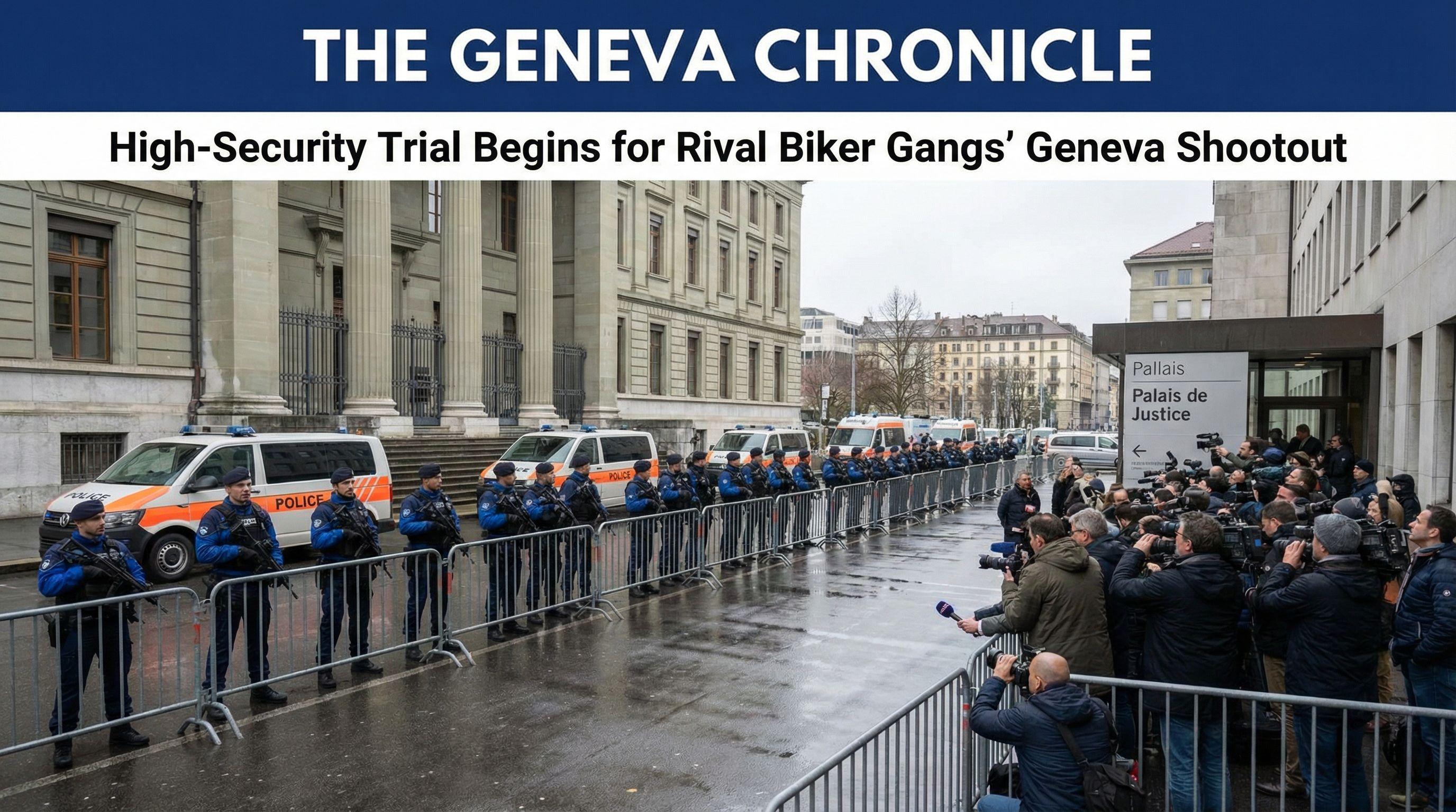 High-Security Trial Begins for Rival Biker Gangs' Geneva Shootout