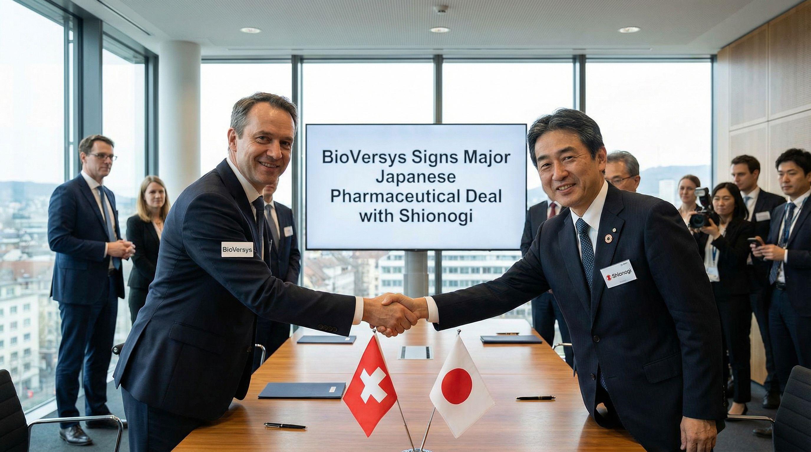 BioVersys Signs Major Japanese Pharmaceutical Deal