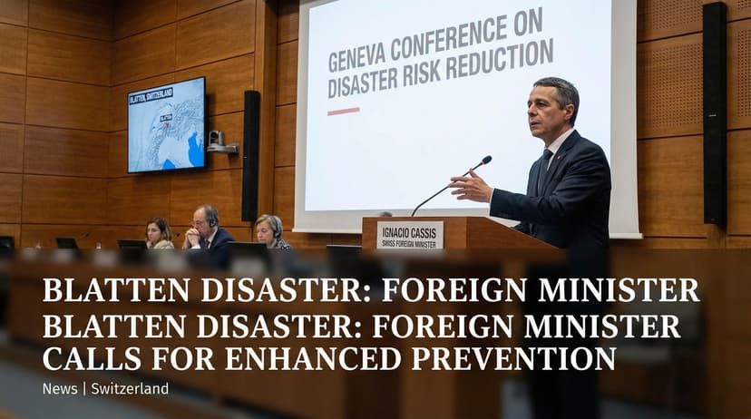 Blatten Disaster: Foreign Minister Calls for Enhanced Prevention