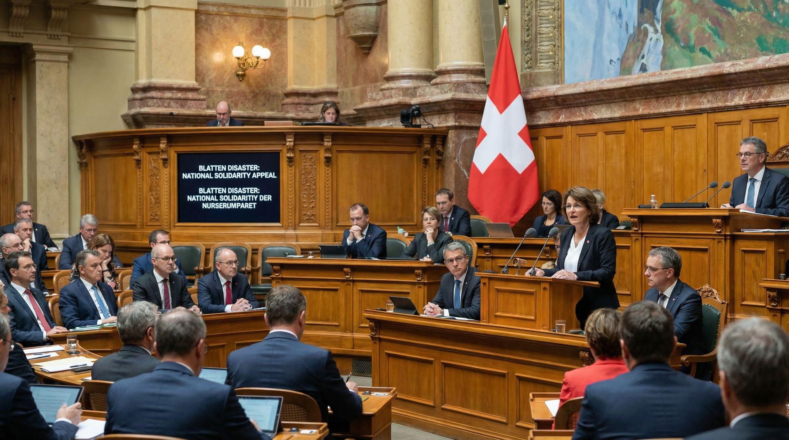 Blatten Disaster: Parliament President Calls for National Solidarity