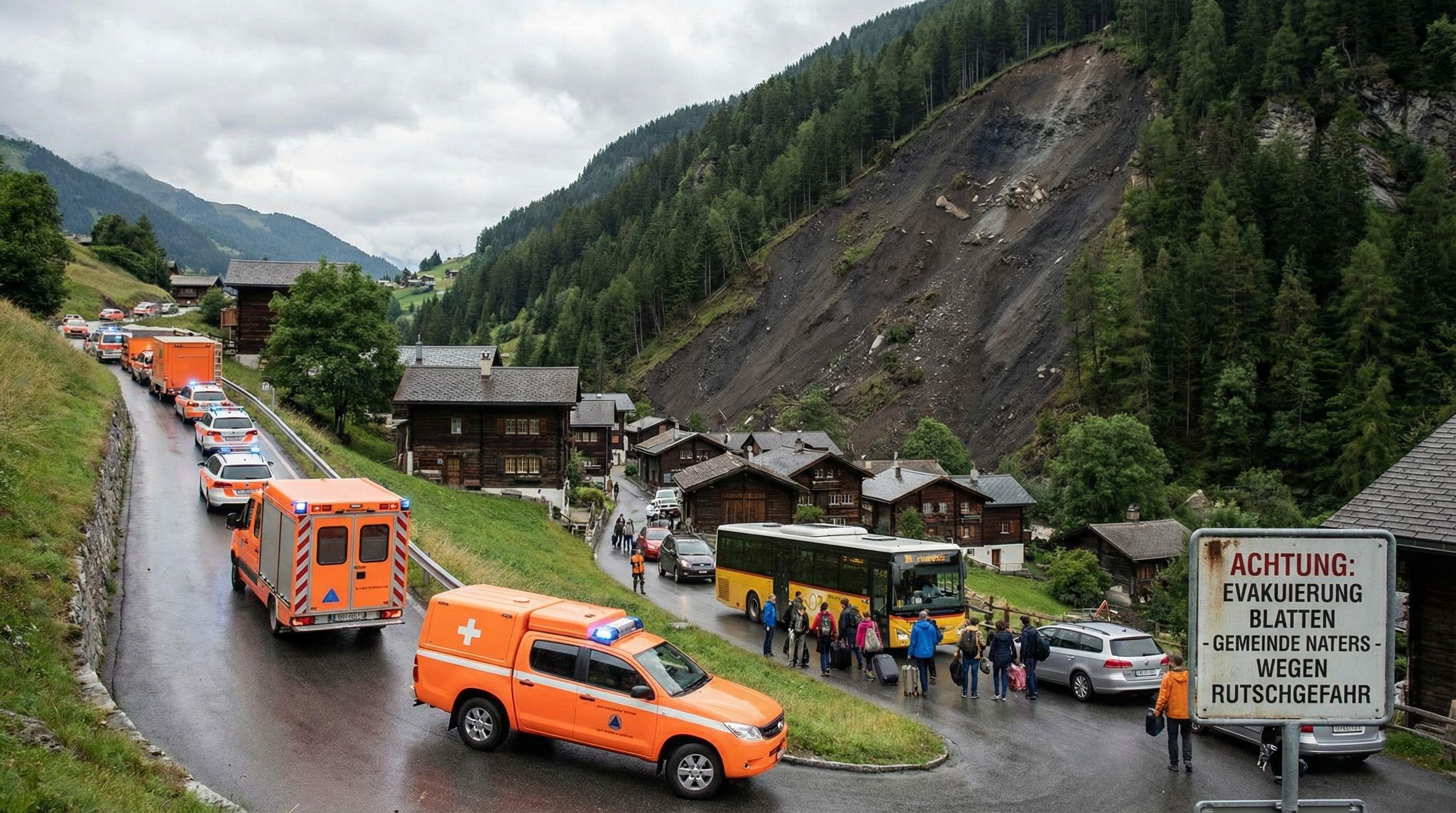 Blatten Village Evacuation: Landslide Threat Forces Immediate Action