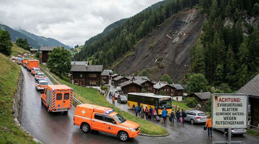 Blatten Village Evacuation: Landslide Threat Forces Immediate Action