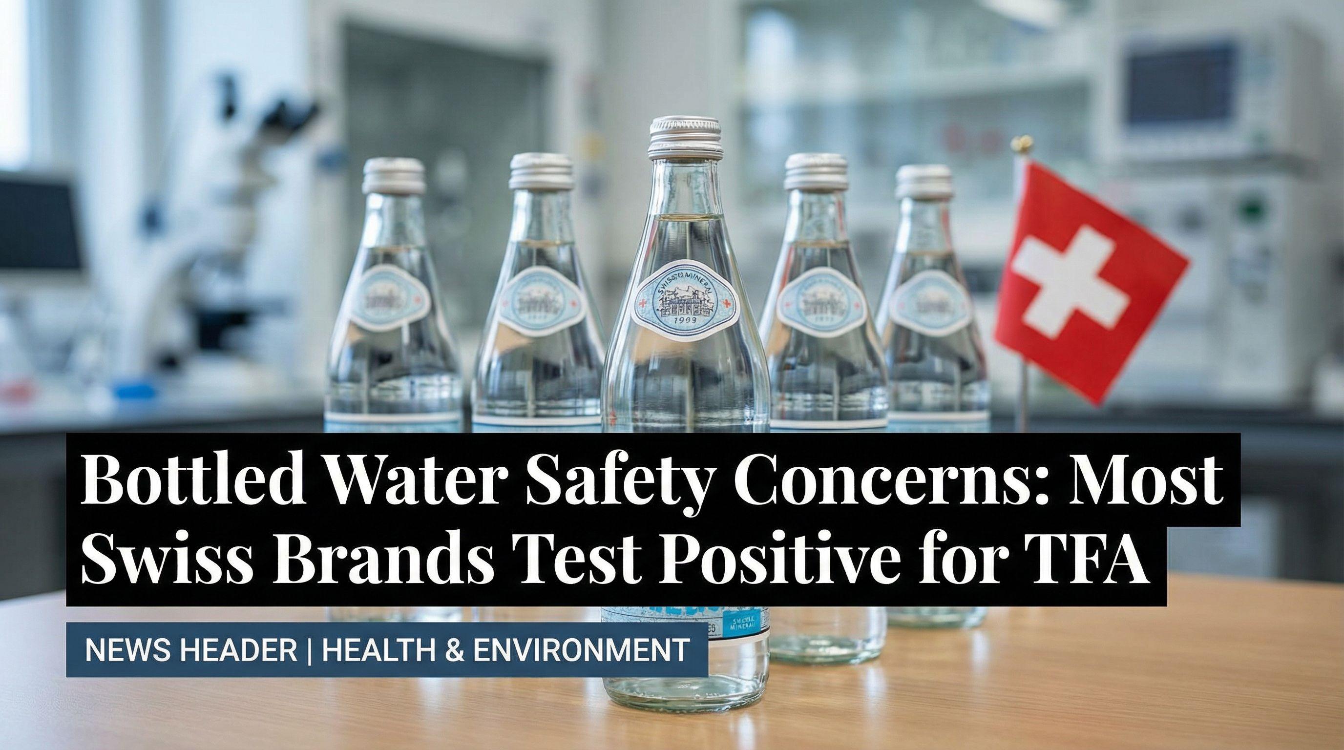 Bottled Water Safety Concerns: Most Swiss Brands Test Positive for TFA
