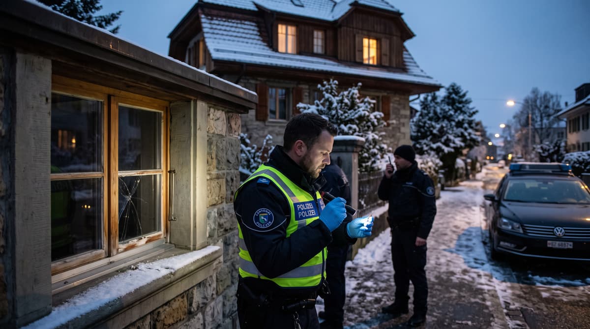 Burglaries rise in Switzerland, with winter months the busiest