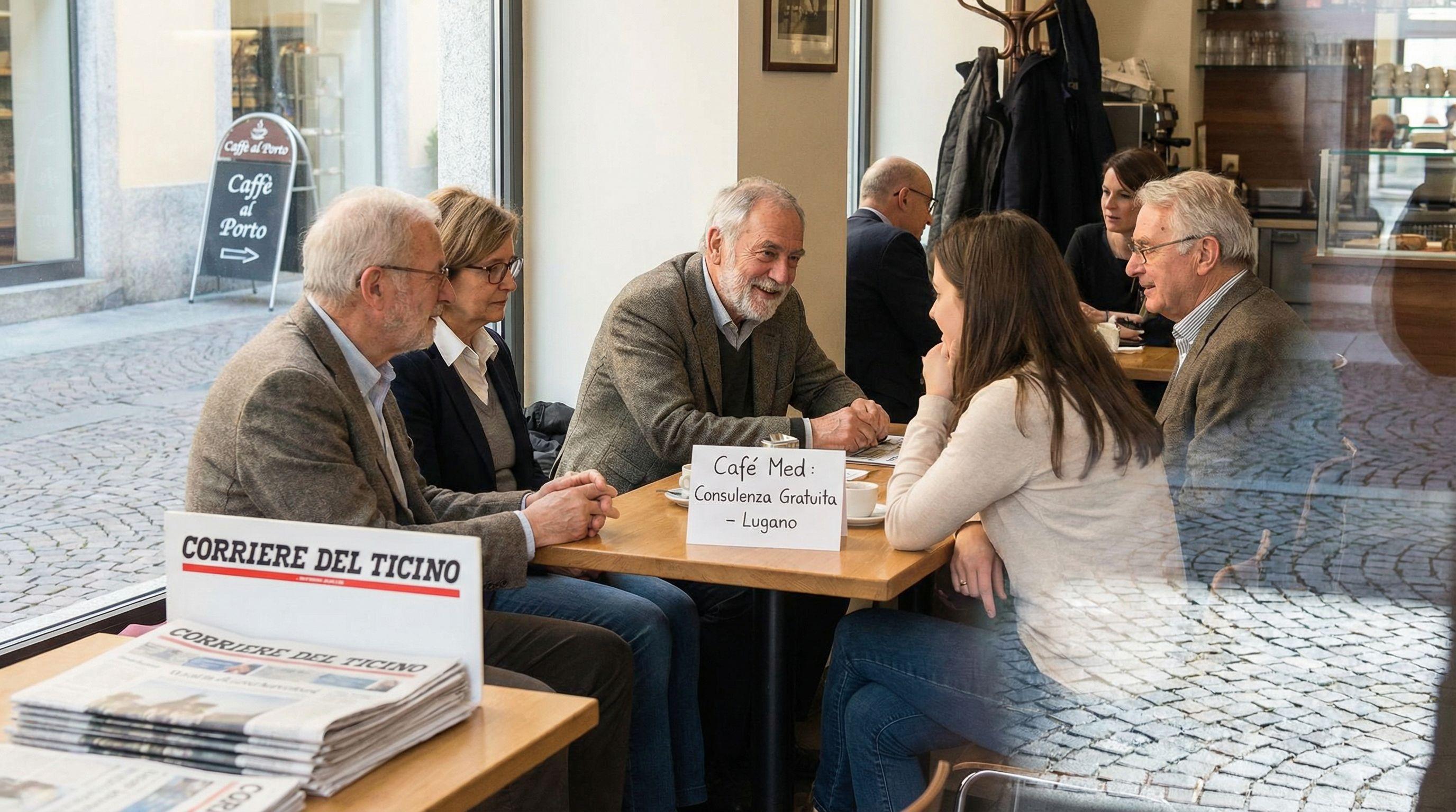 Retired Doctors in Lugano Offer Free Consultations through 'Café Med' Initiative