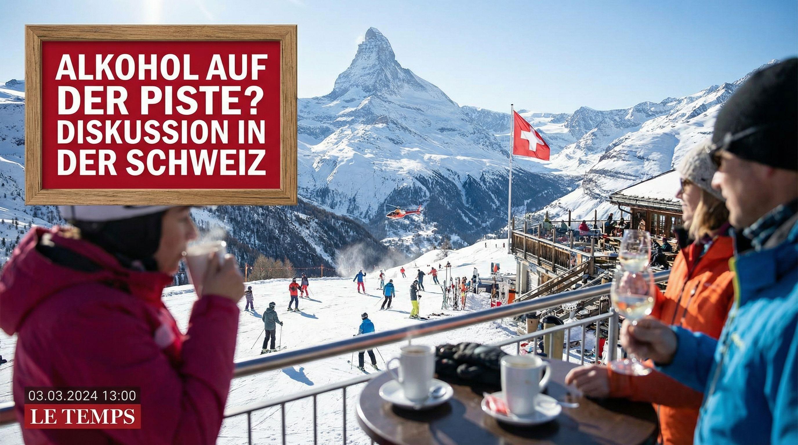 Calls for Alcohol Limits on Ski Slopes Grow Louder in Switzerland