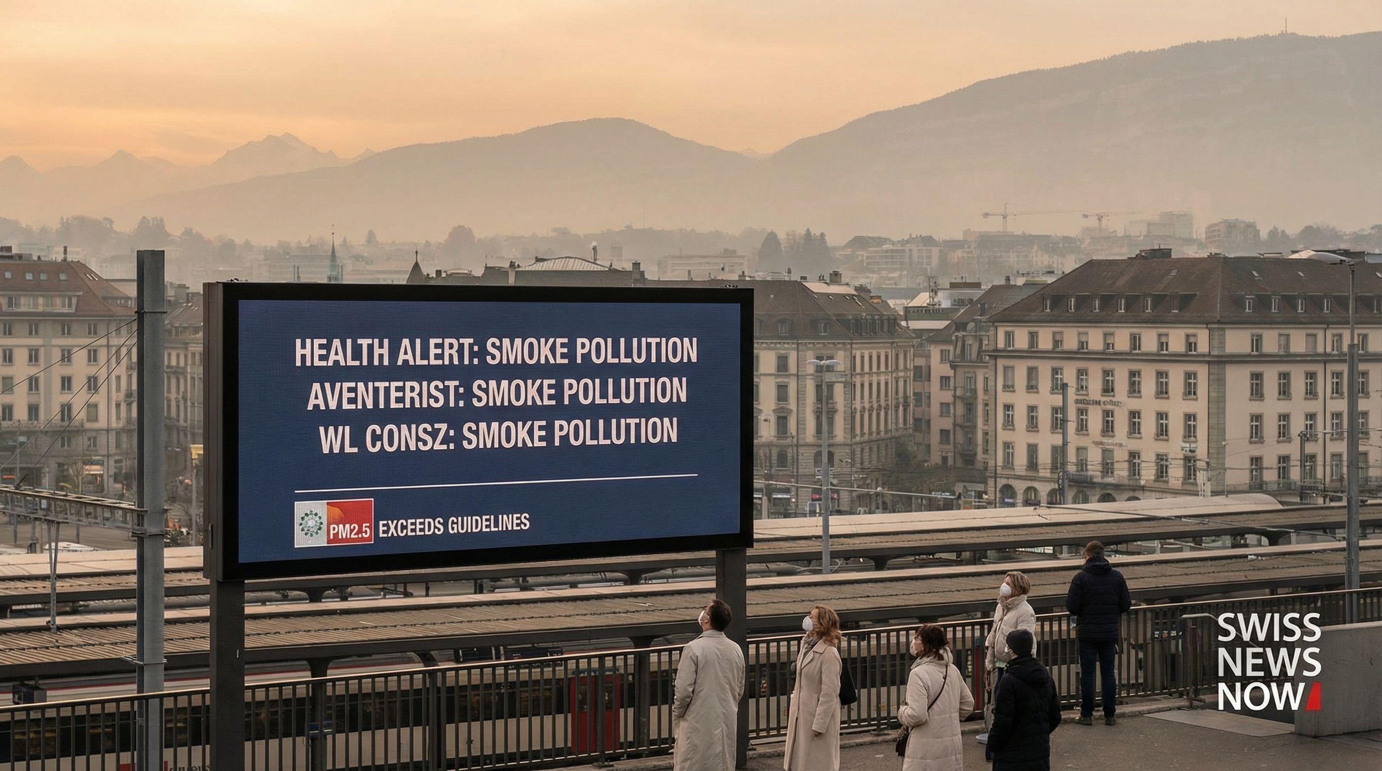 Canadian Forest Fire Smoke Triggers Health Alerts Across Switzerland