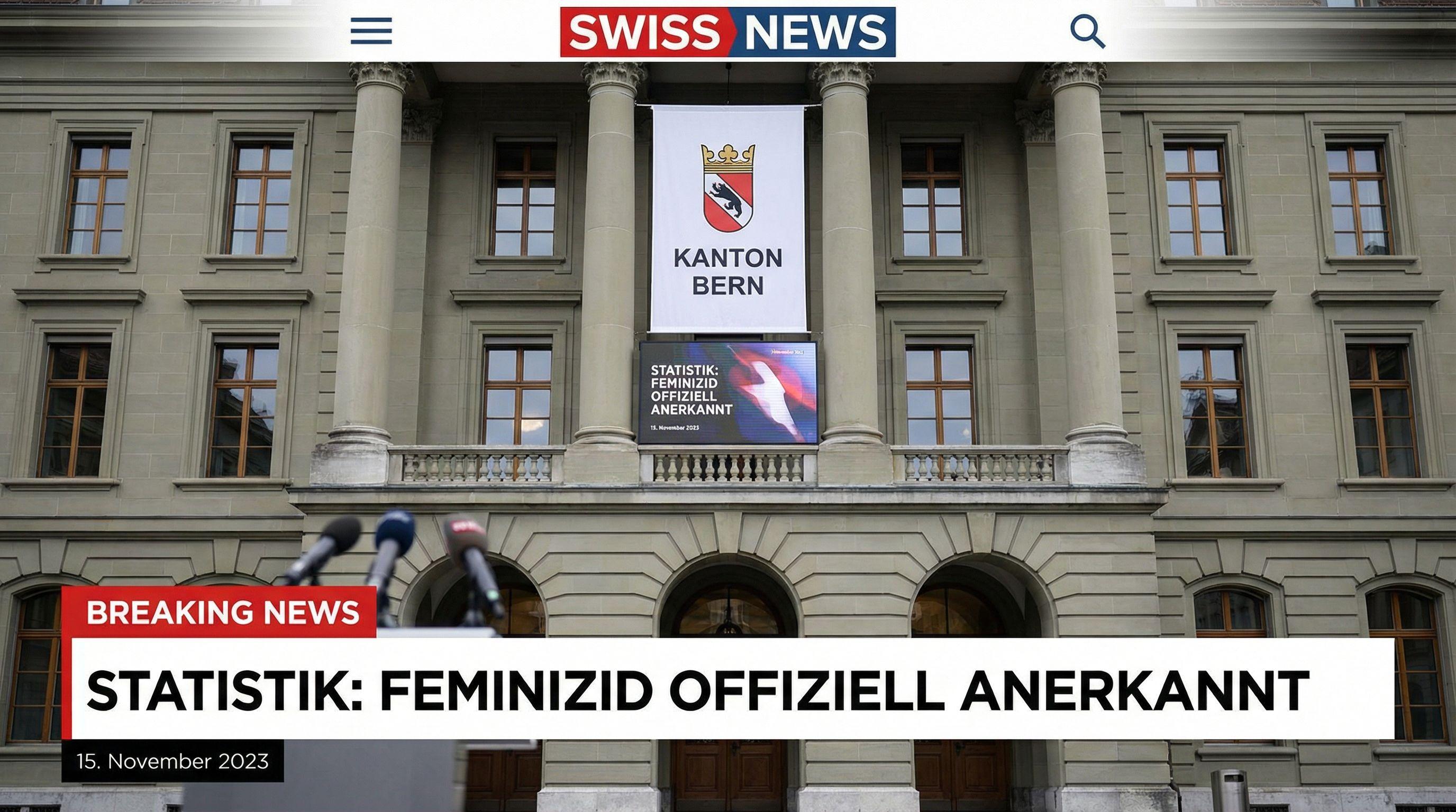 Canton Bern to Officially Recognize 'Feminicide' in Crime Statistics