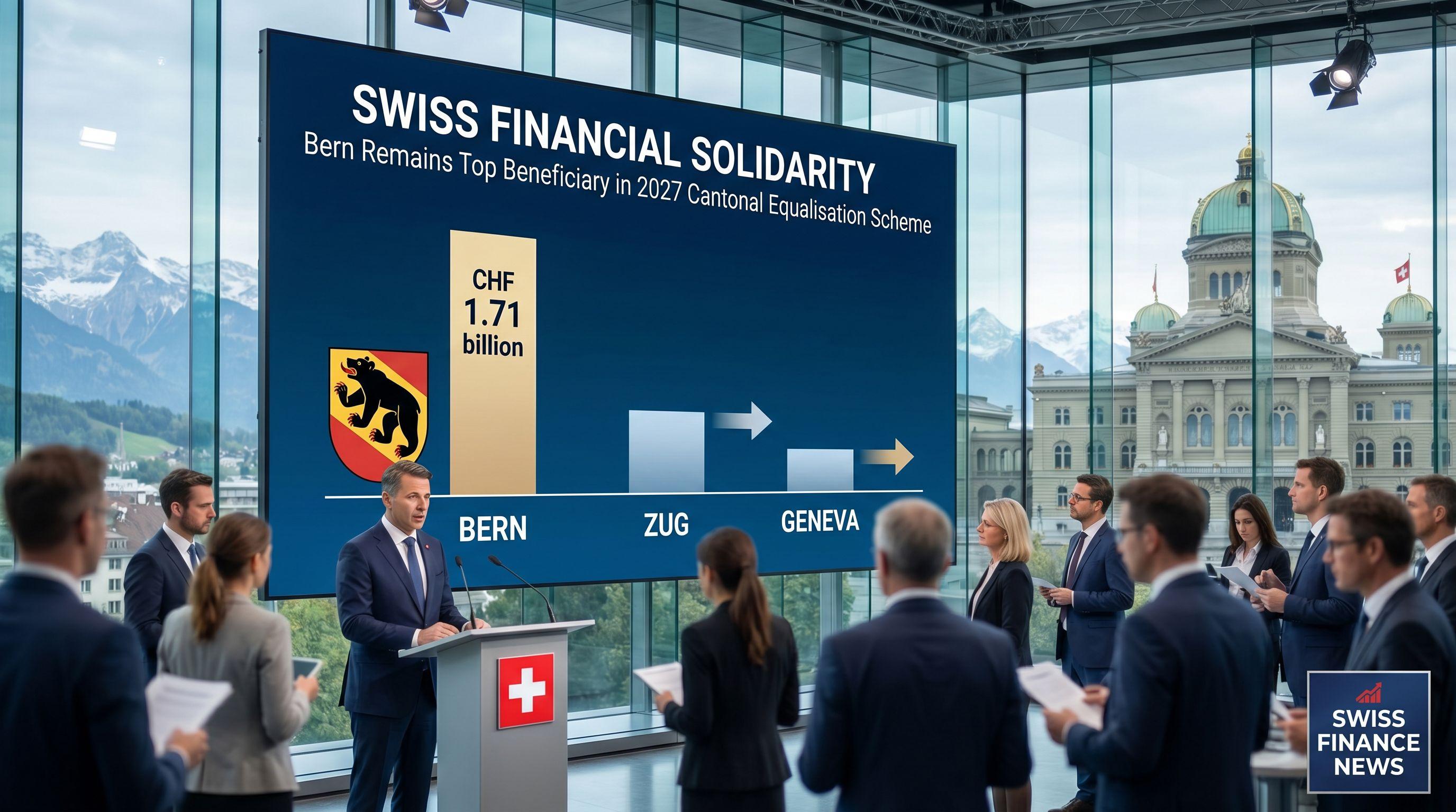 Swiss Financial Solidarity: Bern Remains Top Beneficiary in 2027 Cantonal Equalisation Scheme