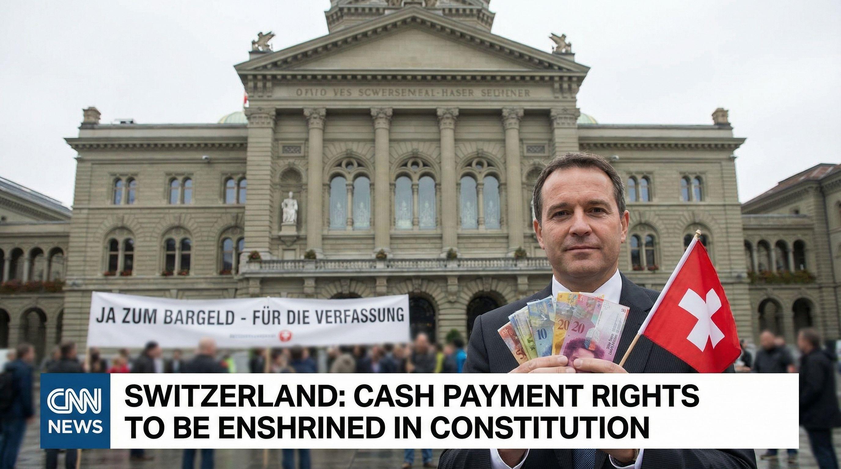 Cash Payment Rights to be Enshrined in Swiss Constitution