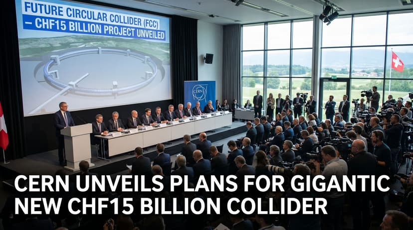 CERN Unveils Plans for Gigantic New CHF15 Billion Collider