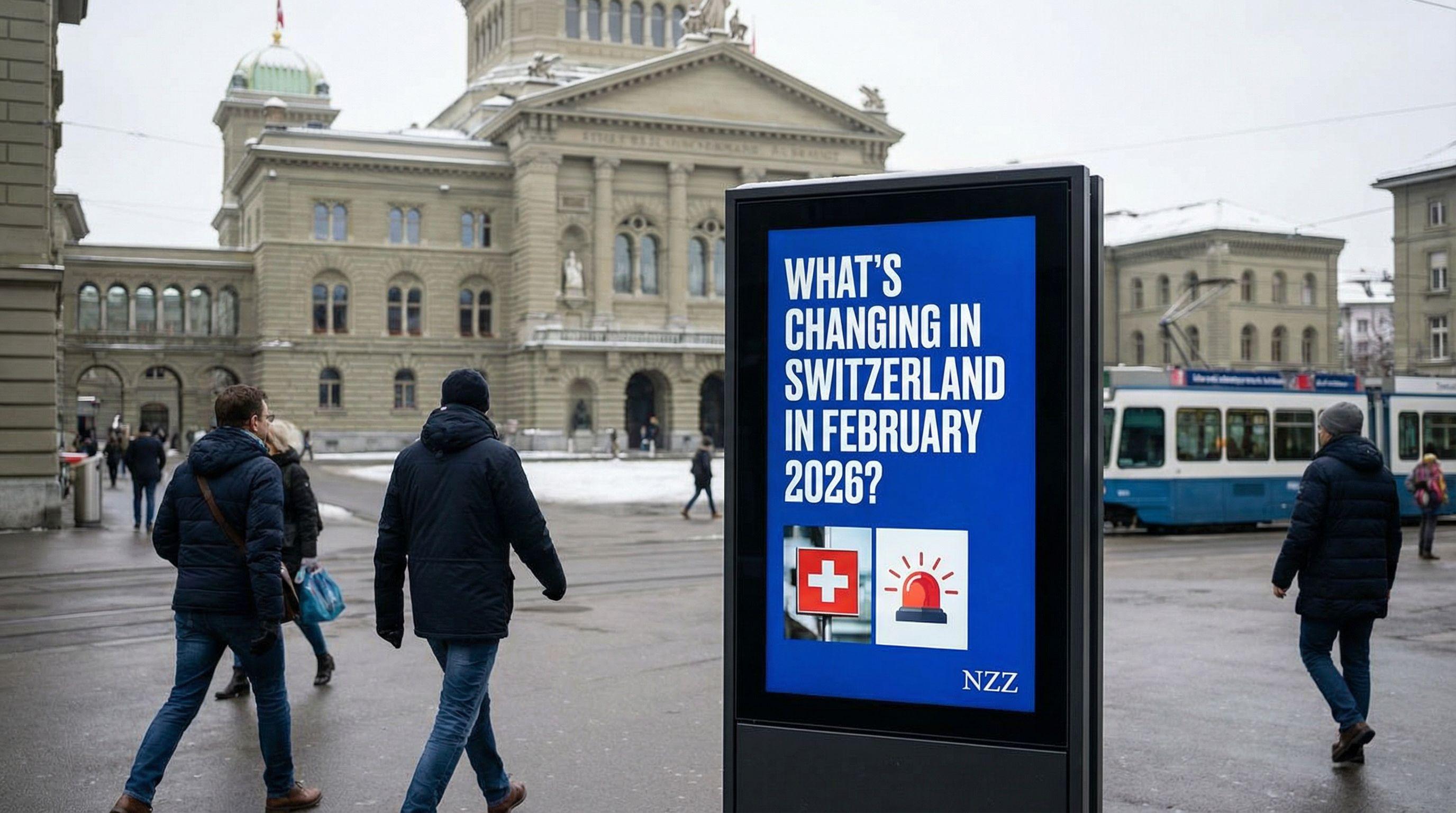 What's Changing in Switzerland in February 2026?