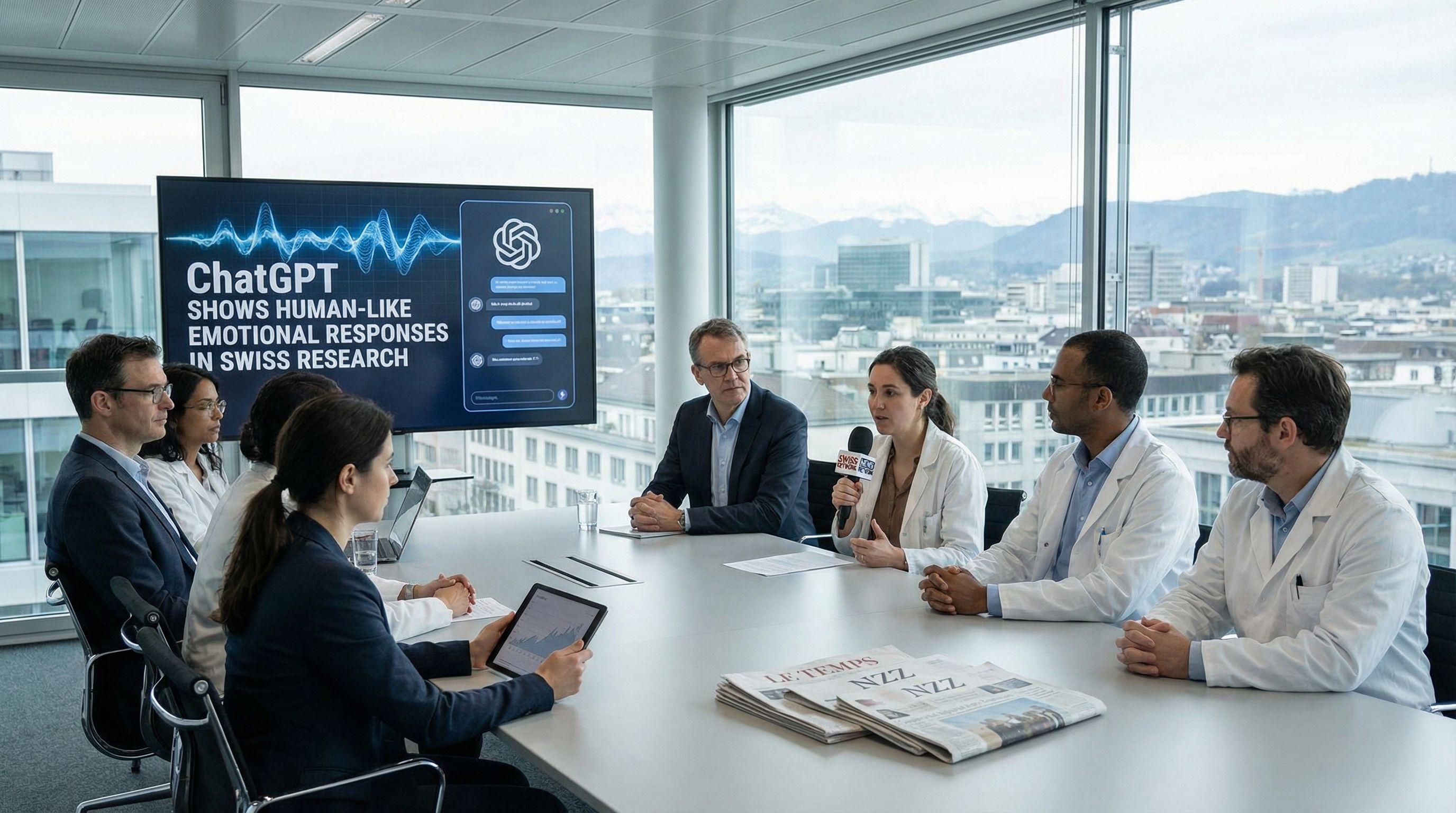 ChatGPT Shows Human-Like Emotional Responses in Swiss Research