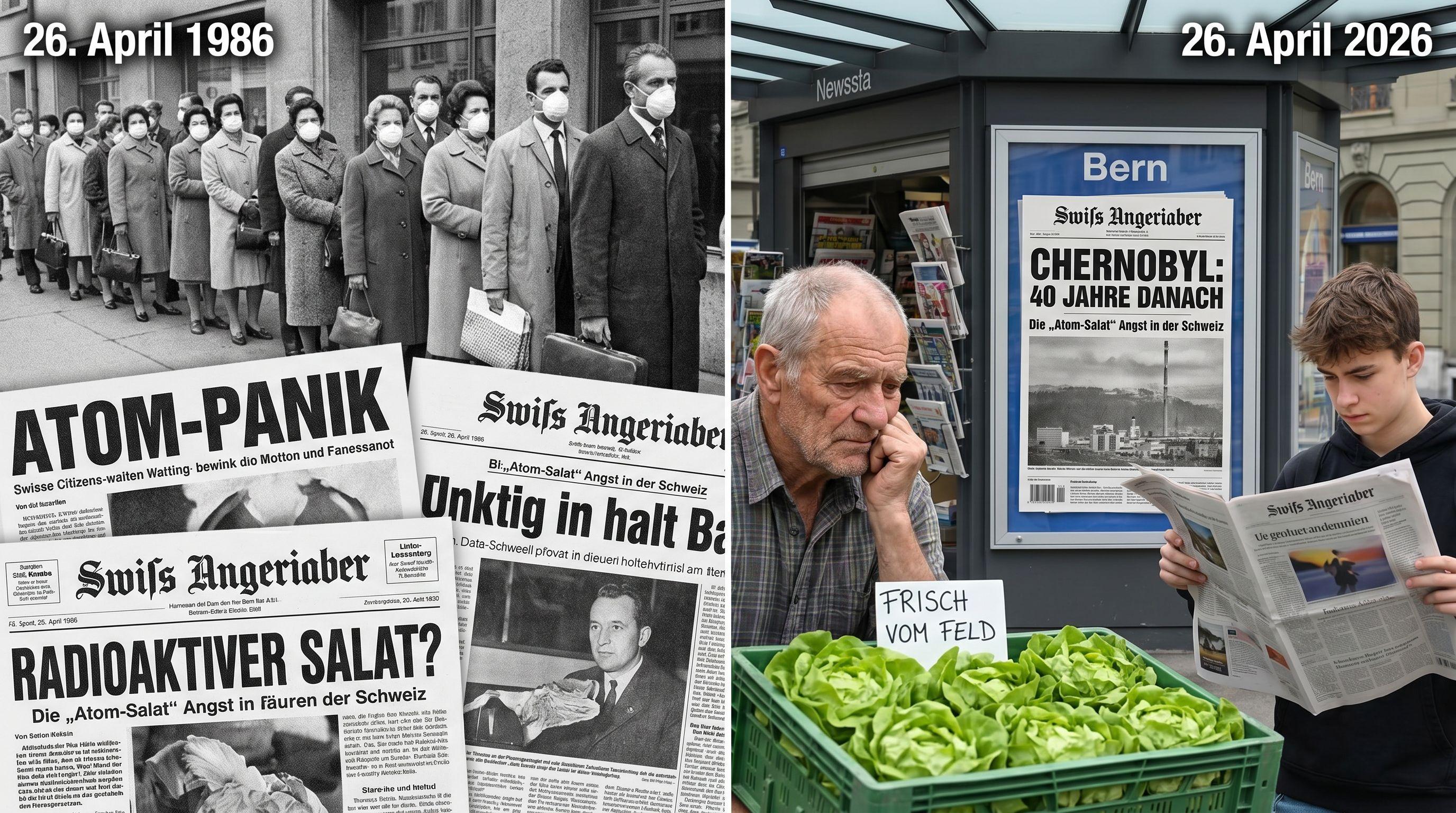 Forty Years On: How the Chernobyl Disaster Sparked Panic and 'Nuclear Lettuce' Fears in Switzerland