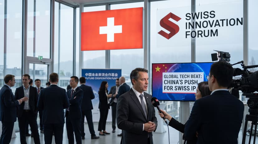 China Courting Swiss Start-ups for Intellectual Property, Expert Warns