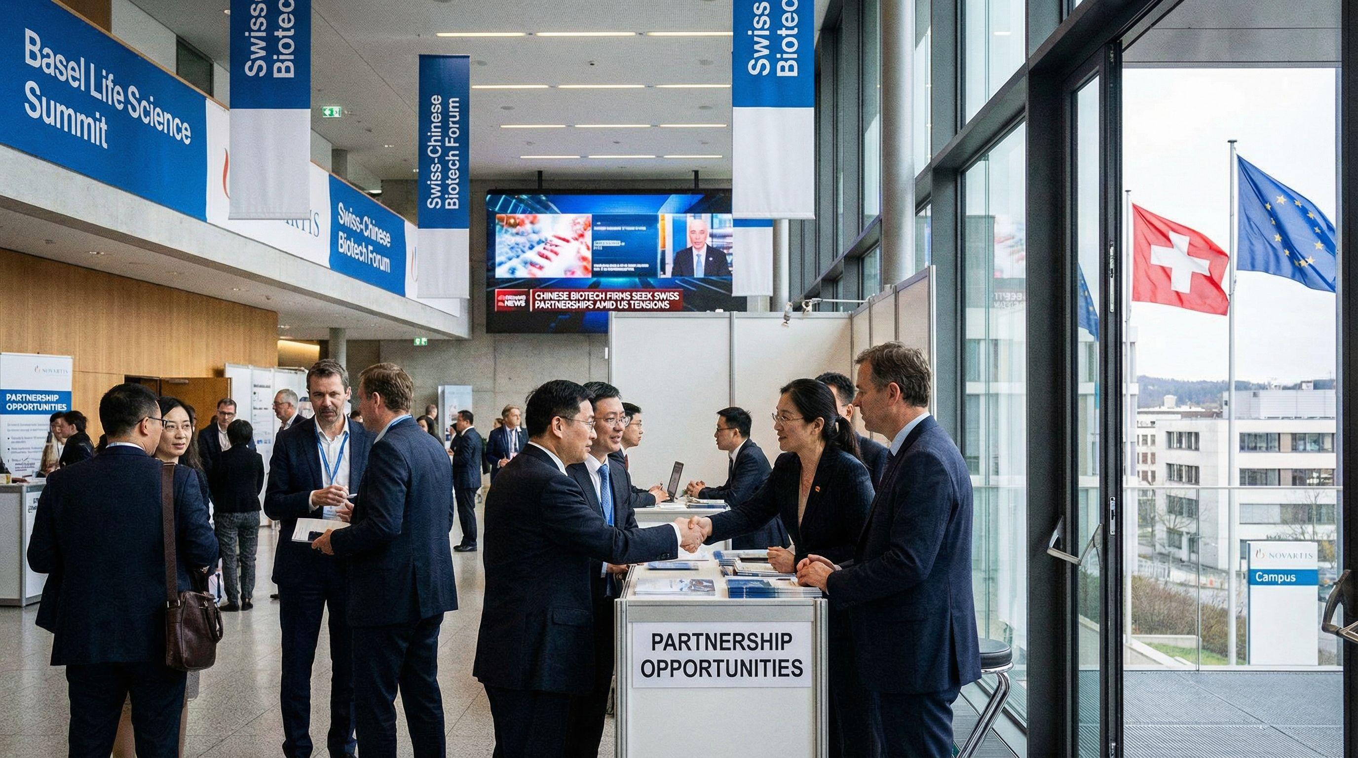 Chinese biotech firms seek Swiss partnerships amid US tensions