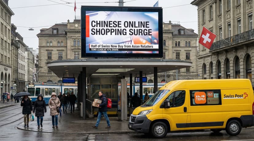 Chinese Online Shopping Surge: Half of Swiss Now Buy from Asian Retailers