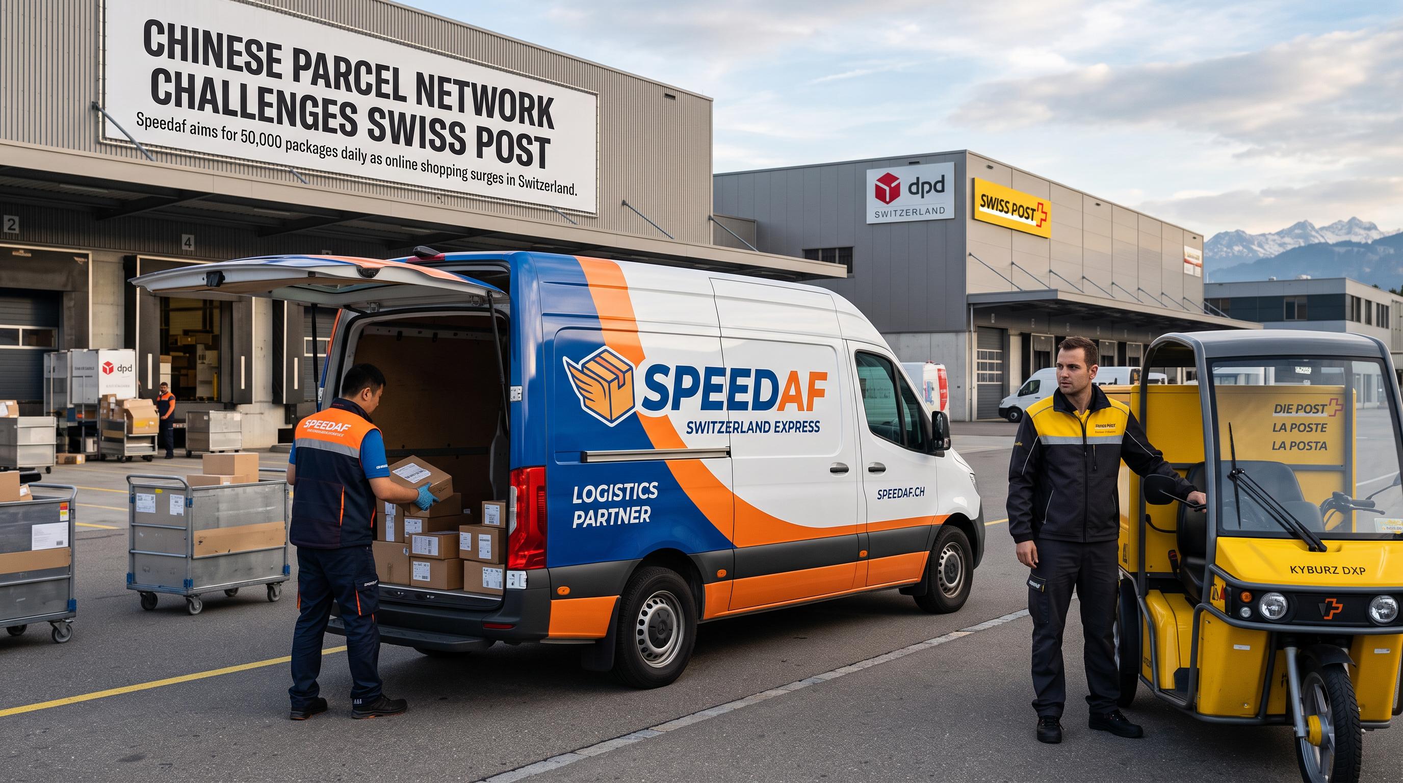 Chinese parcel network challenges Swiss Post as online shopping surges
