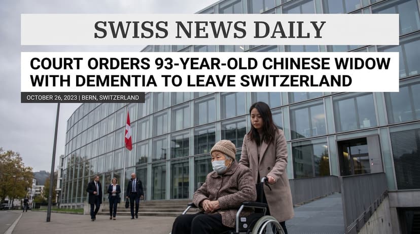 Court Orders 93-Year-Old Chinese Widow with Dementia to Leave Switzerland