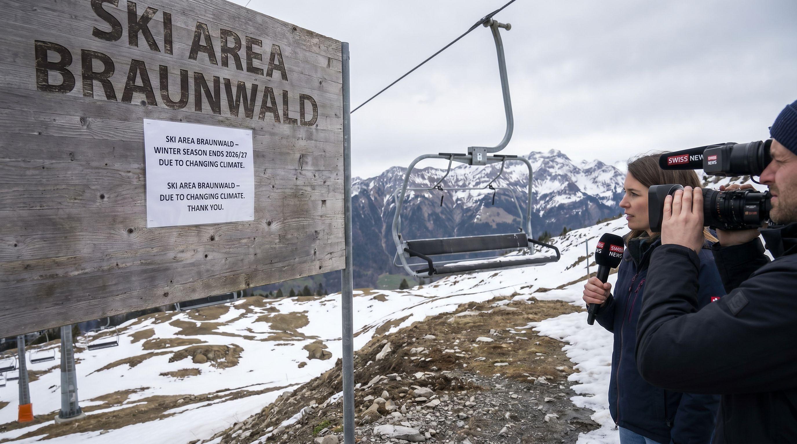 Climate Change Forces Swiss Ski Resort to End Winter Operations