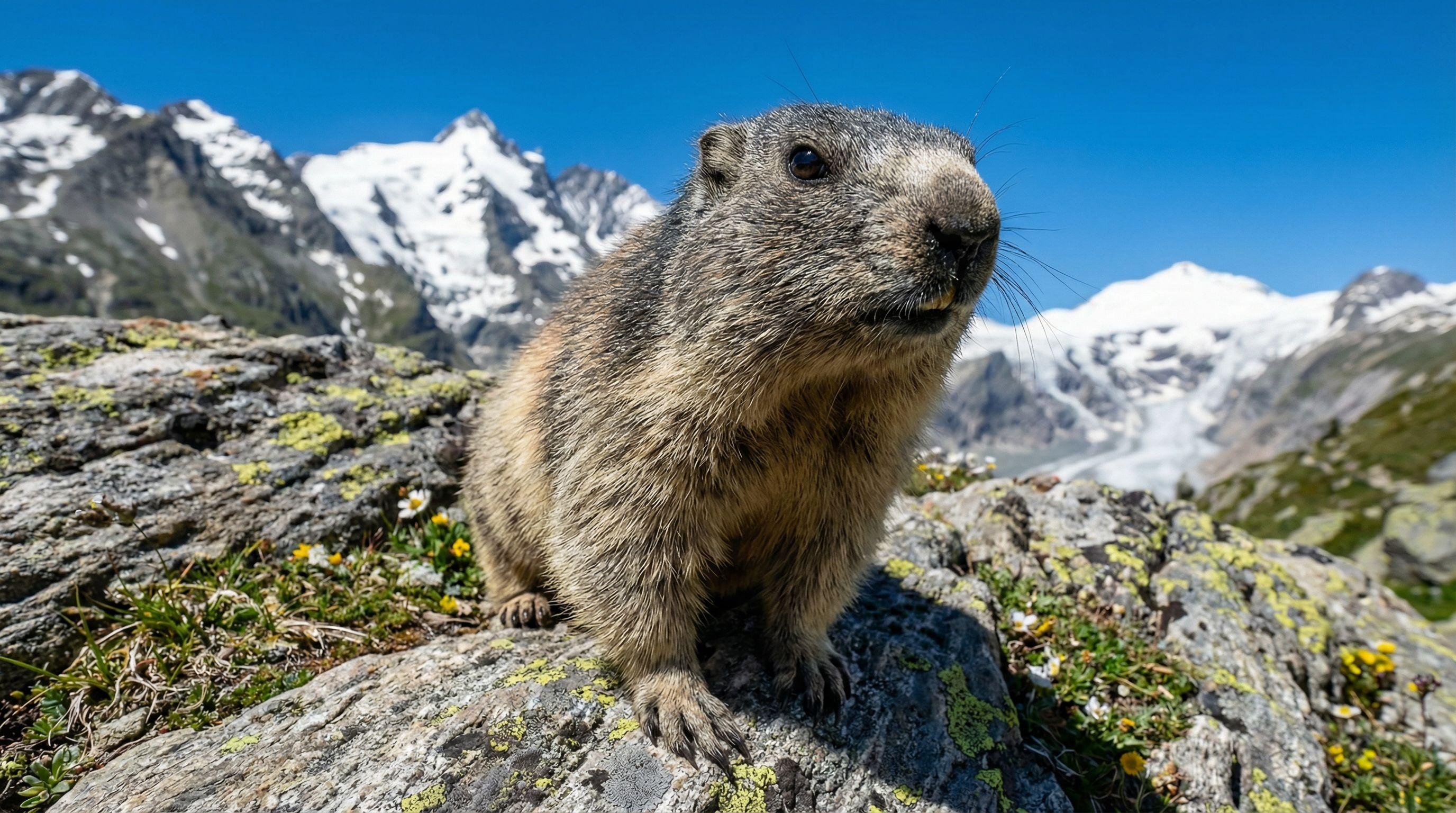 Climate Change Forces Swiss Marmots to Higher Ground