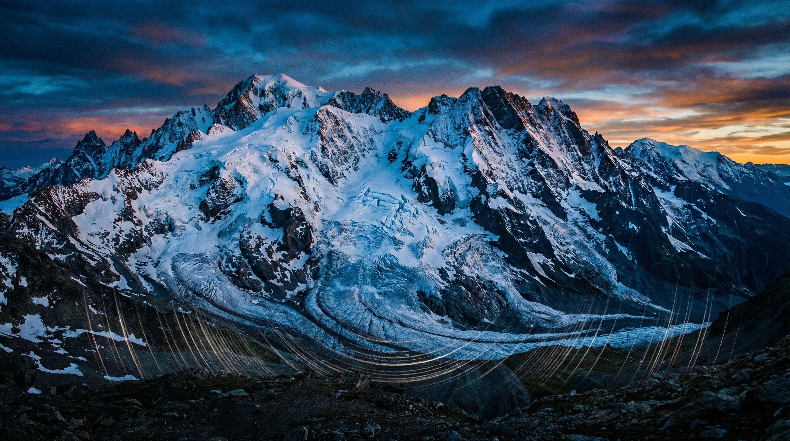Climate Change Linked to Increased Earthquake Risk on Mont Blanc