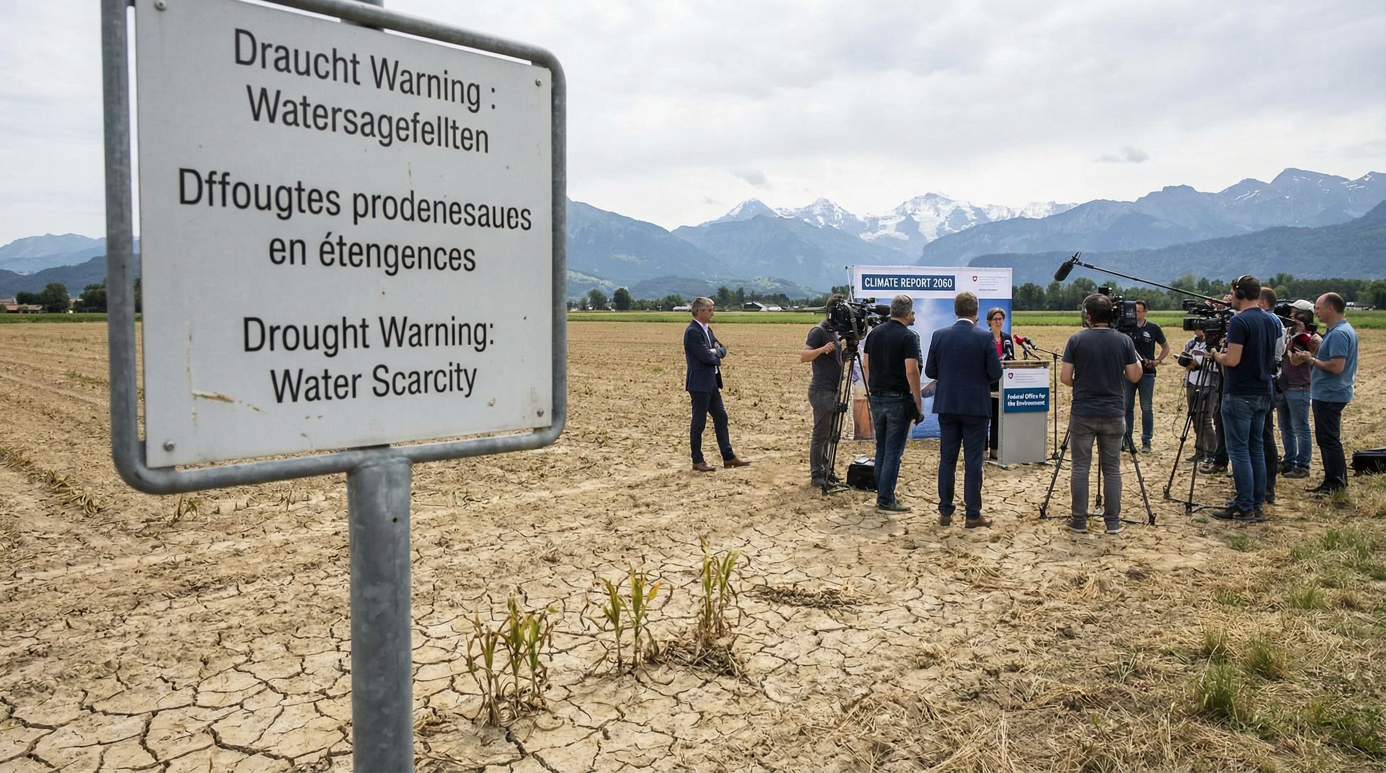 Climate Change Report Warns of Increasing Drought Risks in Switzerland