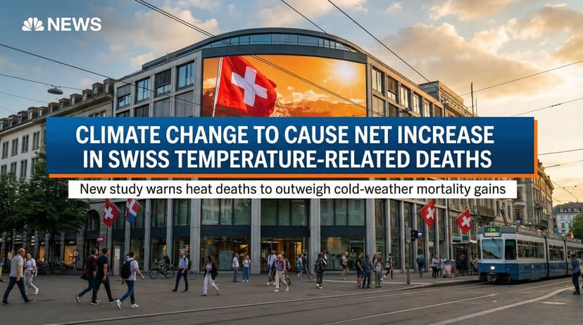 Climate Change to Cause Net Increase in Swiss Temperature-Related Deaths