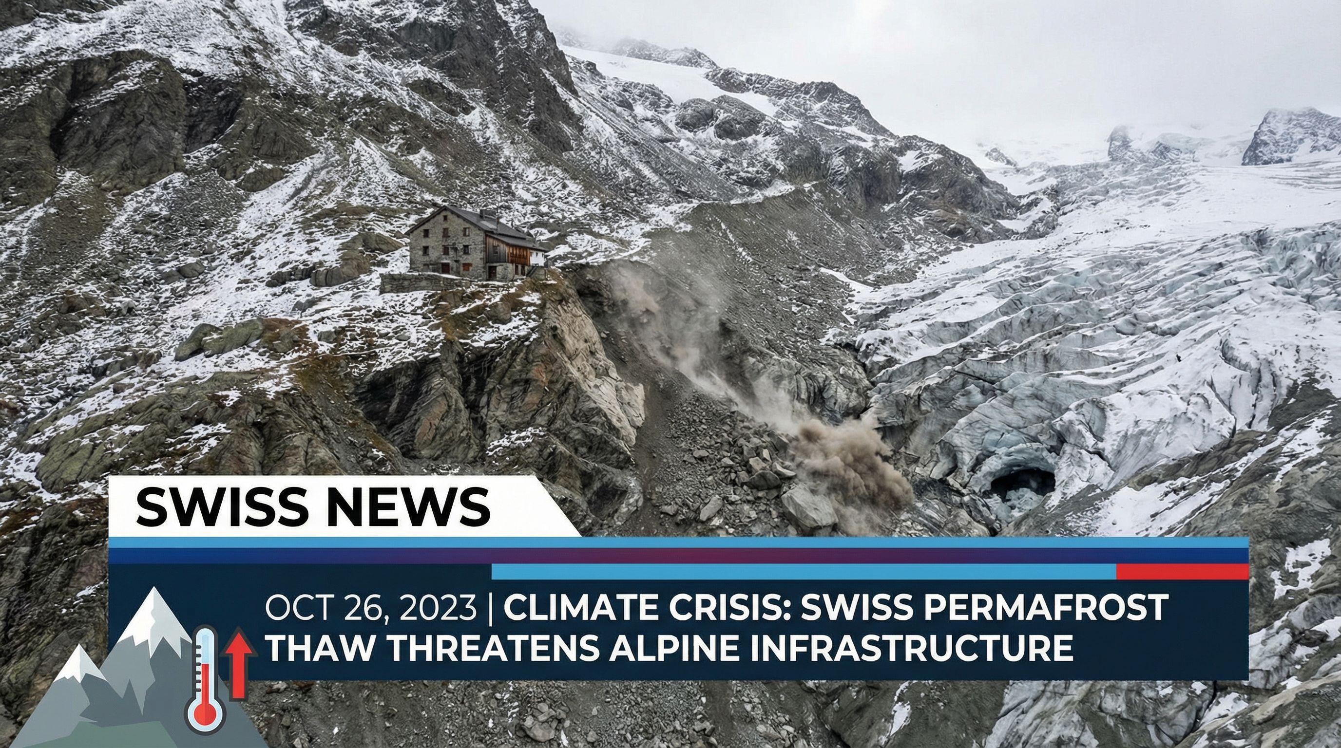 Climate Crisis: Swiss Permafrost Thaw Threatens Alpine Infrastructure