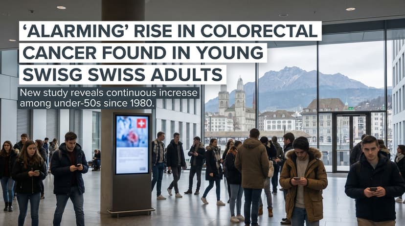'Alarming' Rise in Colorectal Cancer Found in Young Swiss Adults