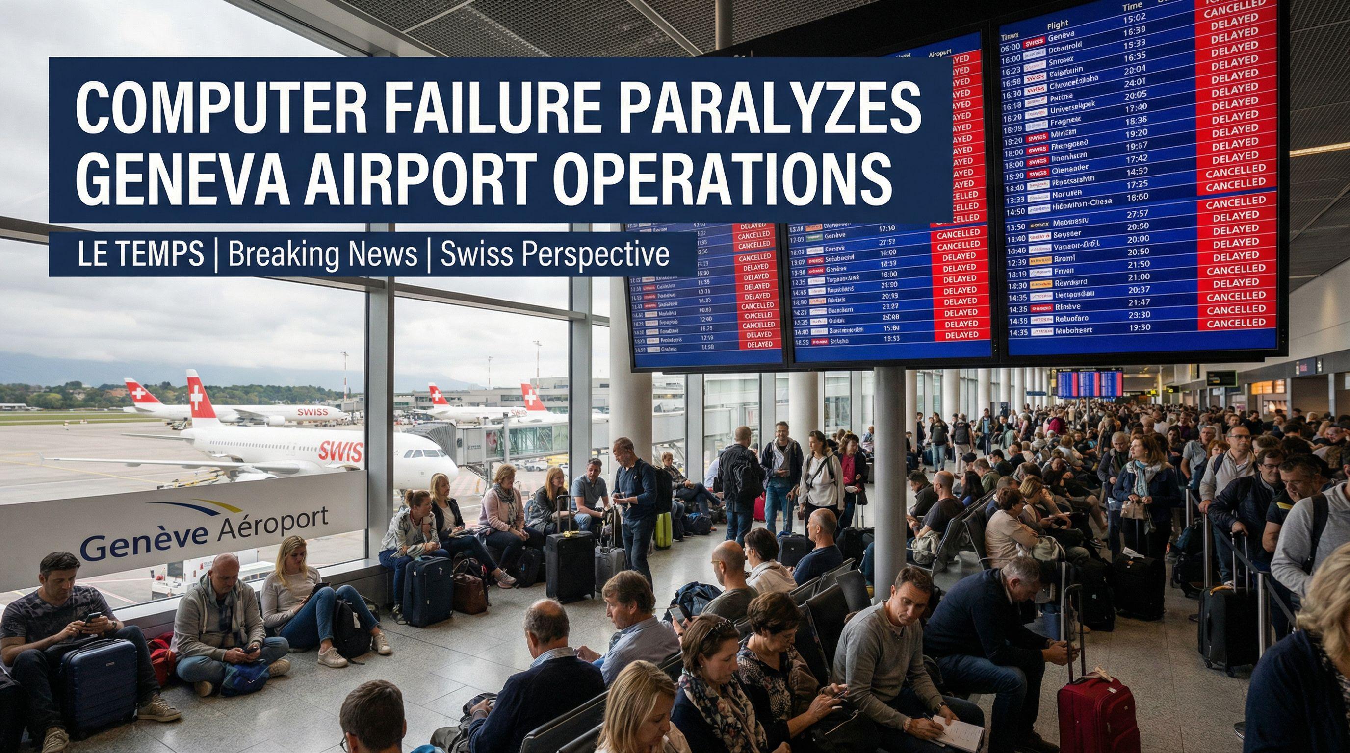 Computer Failure Paralyzes Geneva Airport Operations