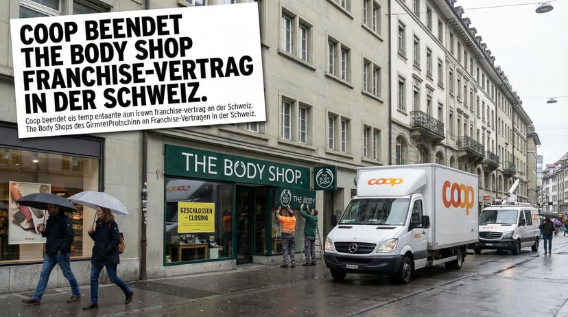 Coop Ends The Body Shop Franchise in Switzerland