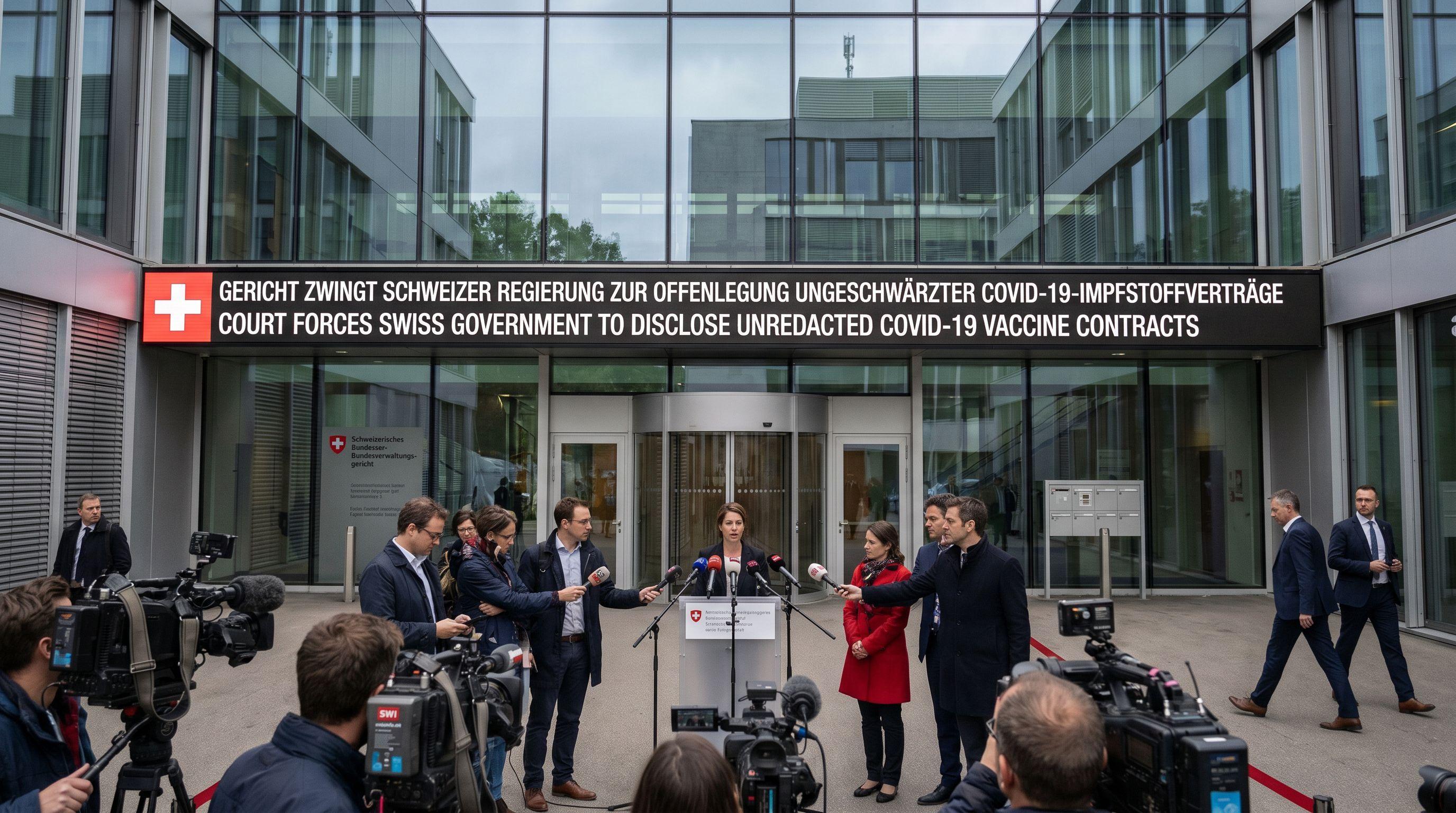 Court Forces Swiss Government to Disclose Unredacted COVID-19 Vaccine Contracts