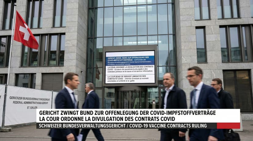 Court Orders Swiss Government to Disclose COVID-19 Vaccine Contracts