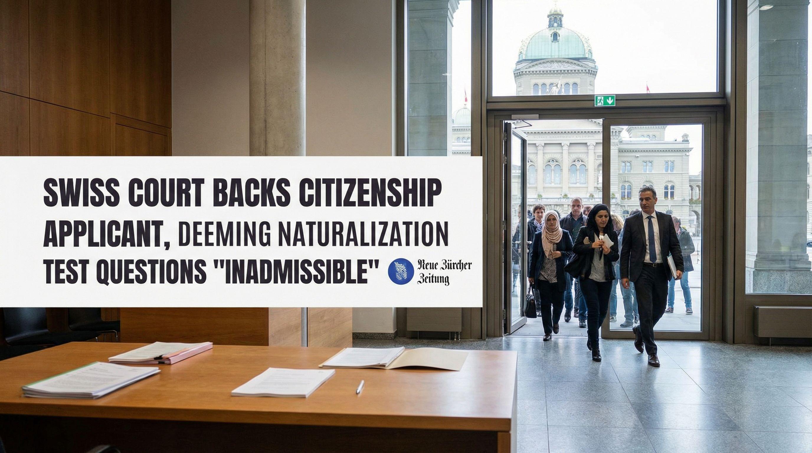 Court Backs Citizenship Applicant, Deeming Naturalization Test Questions 'Inadmissible'