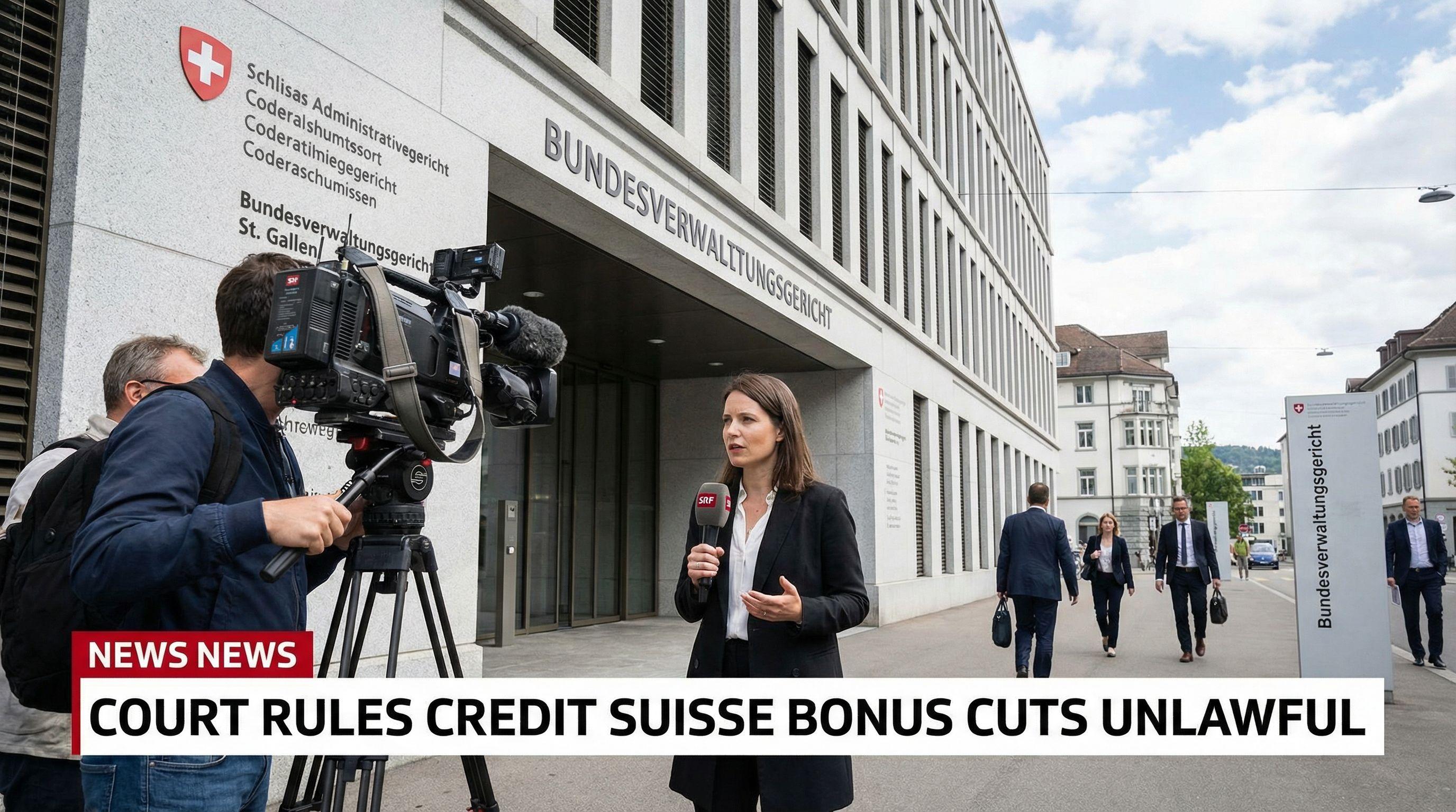 Court Rules Credit Suisse Bonus Cuts Unlawful