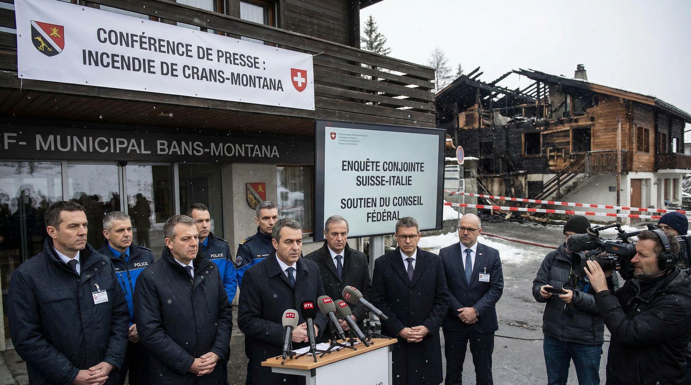 Crans-Montana Fire Aftermath: Swiss-Italian Joint Investigation and Victim Support Planned