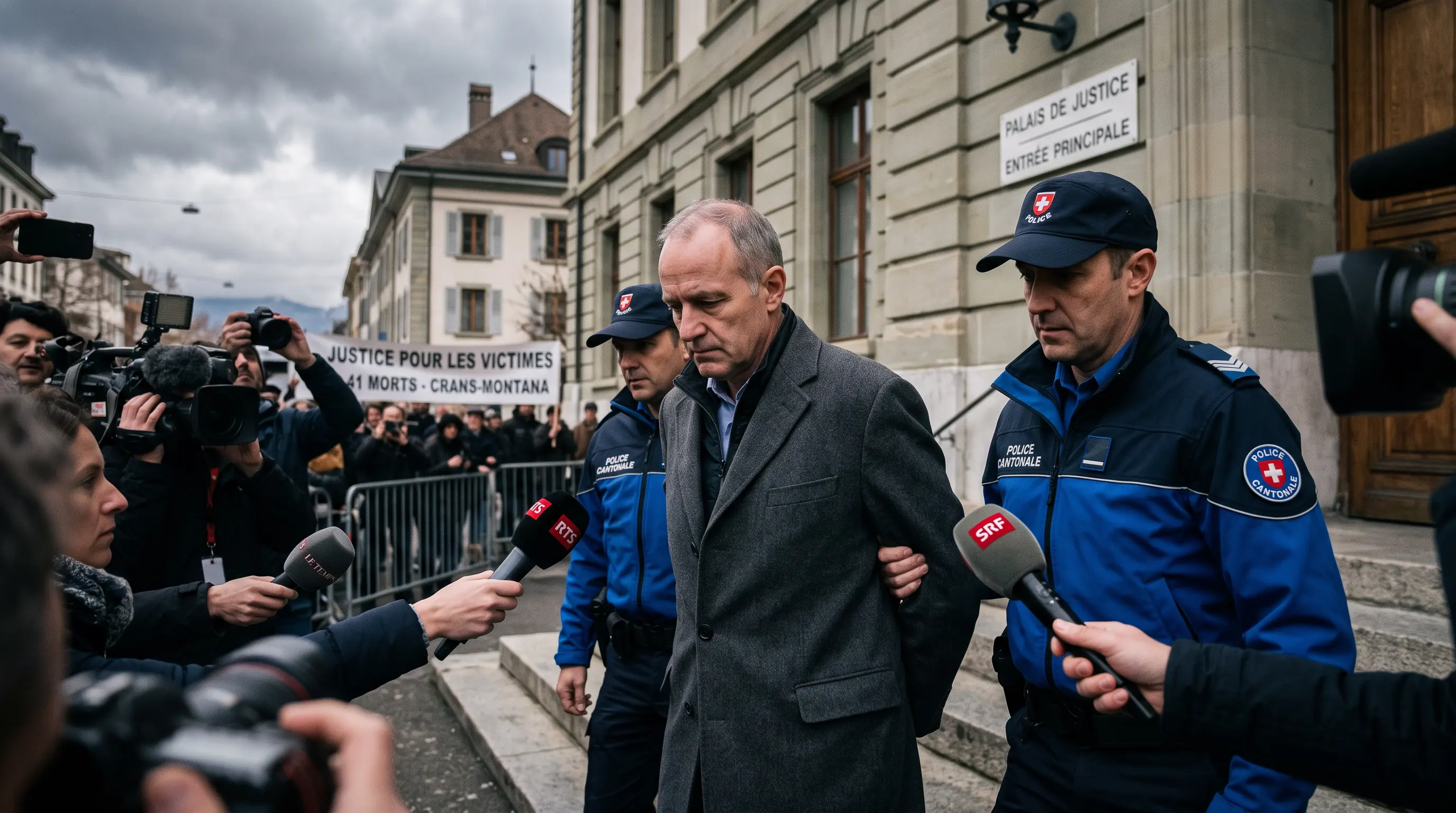 Former Crans-Montana councillor charged over fatal bar fire