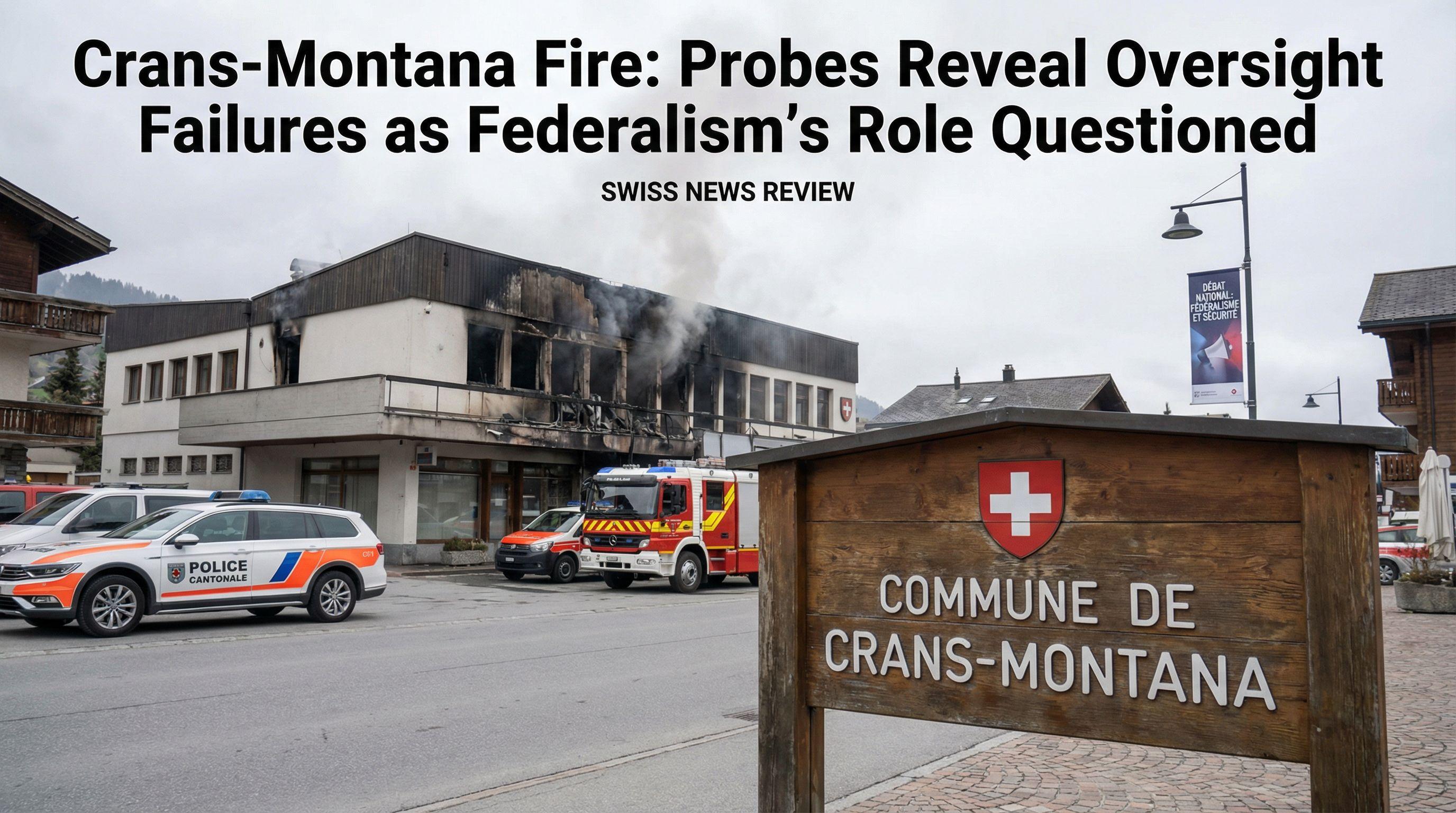 Crans-Montana Fire: Probes Reveal Oversight Failures as Federalism's Role Questioned