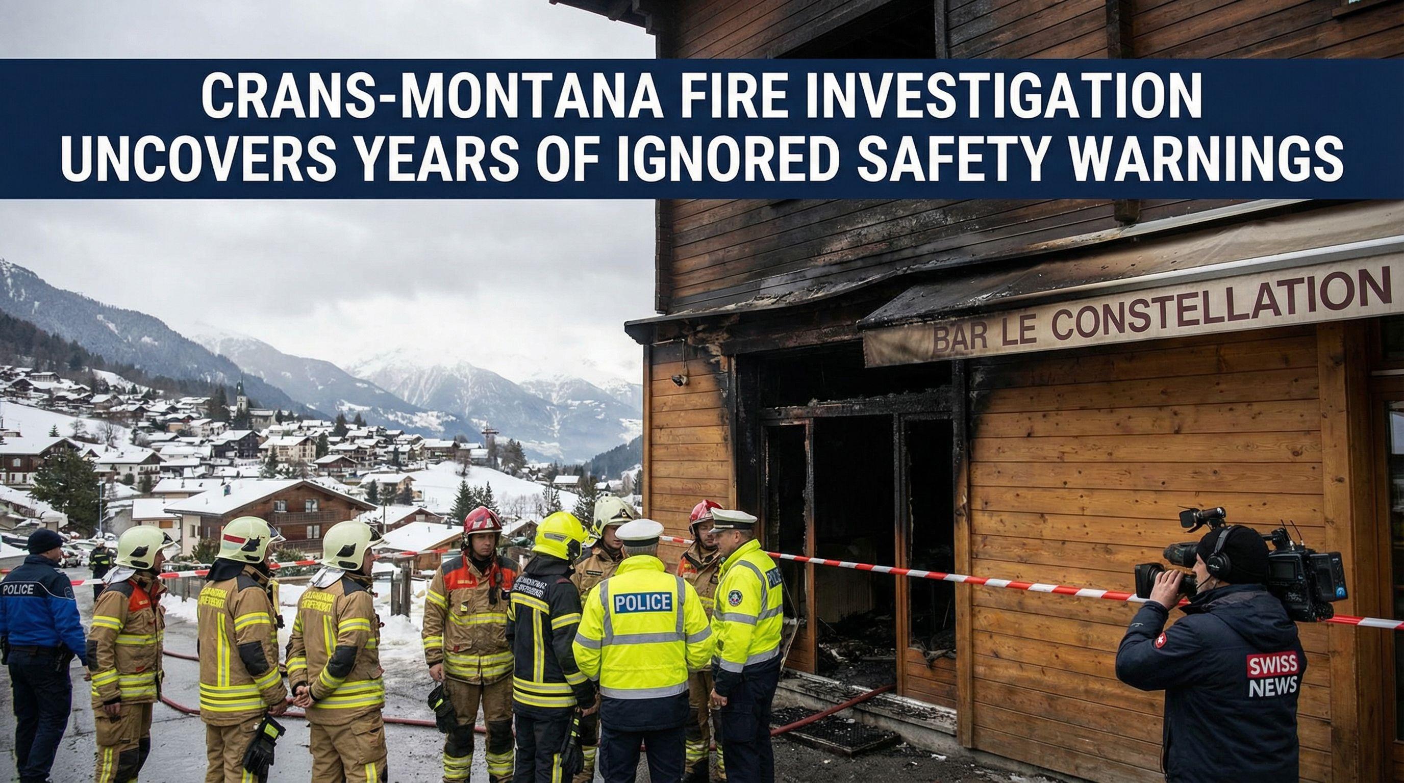Crans-Montana Fire Investigation Uncovers Years of Ignored Safety Warnings