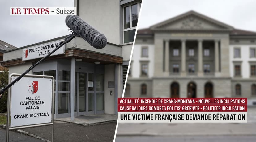 New Charges Filed in Crans-Montana Fire as French Victim Seeks Compensation